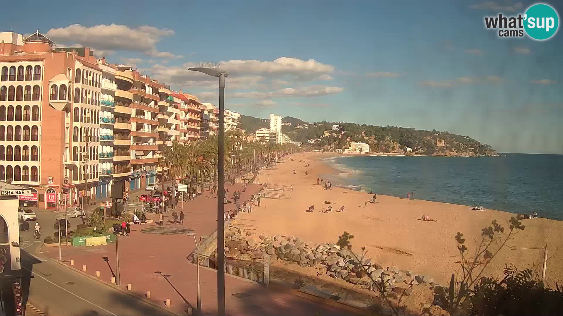 Webcam Lloret de Mar – Središnja plaža