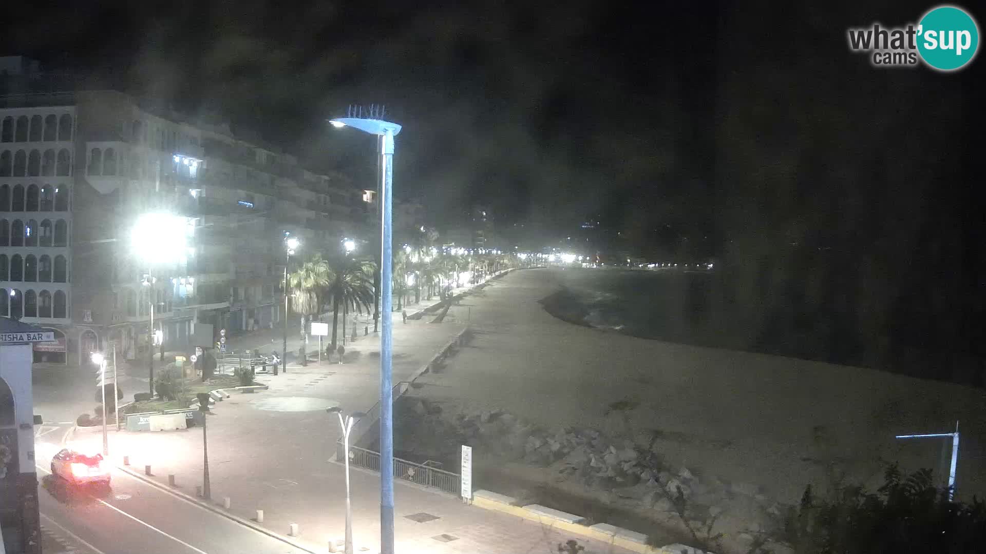 Webcam Lloret de Mar – the main beach – – Costa Brava – Spain