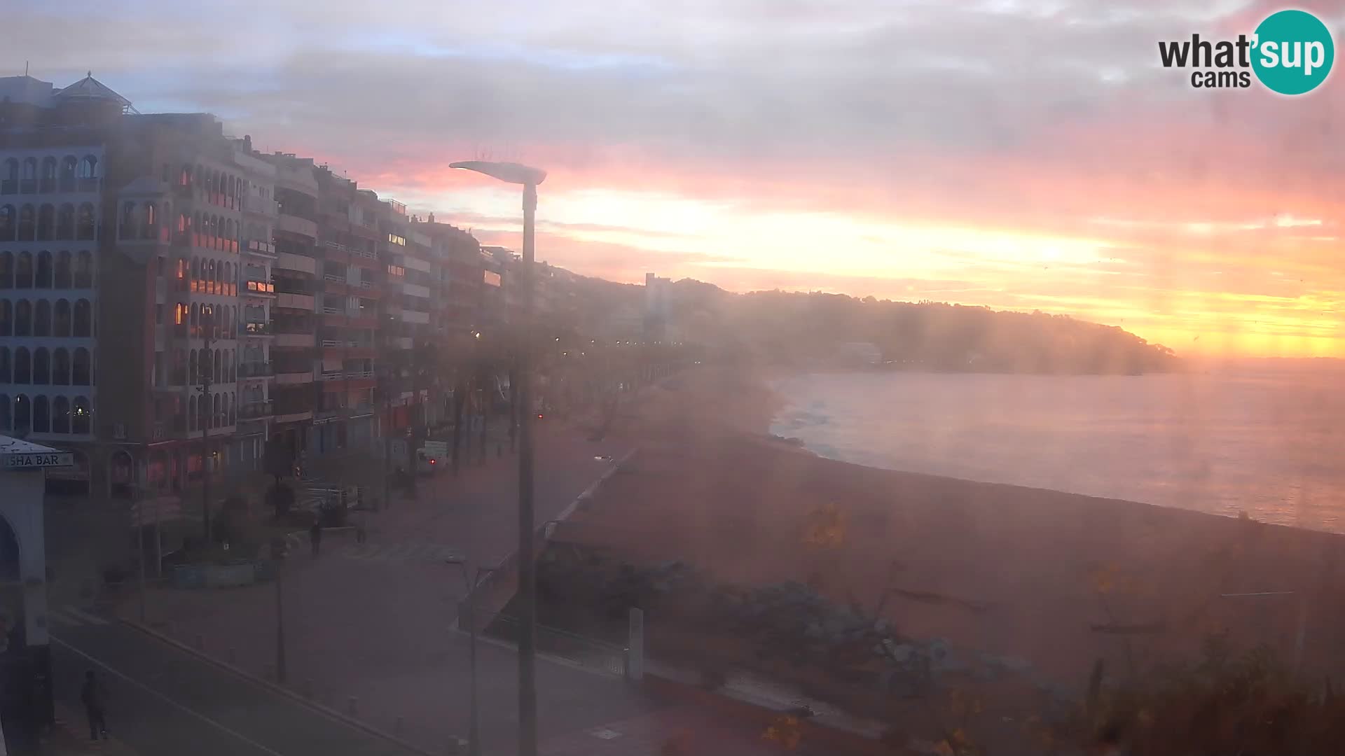 Webcam Lloret de Mar – the main beach – – Costa Brava – Spain