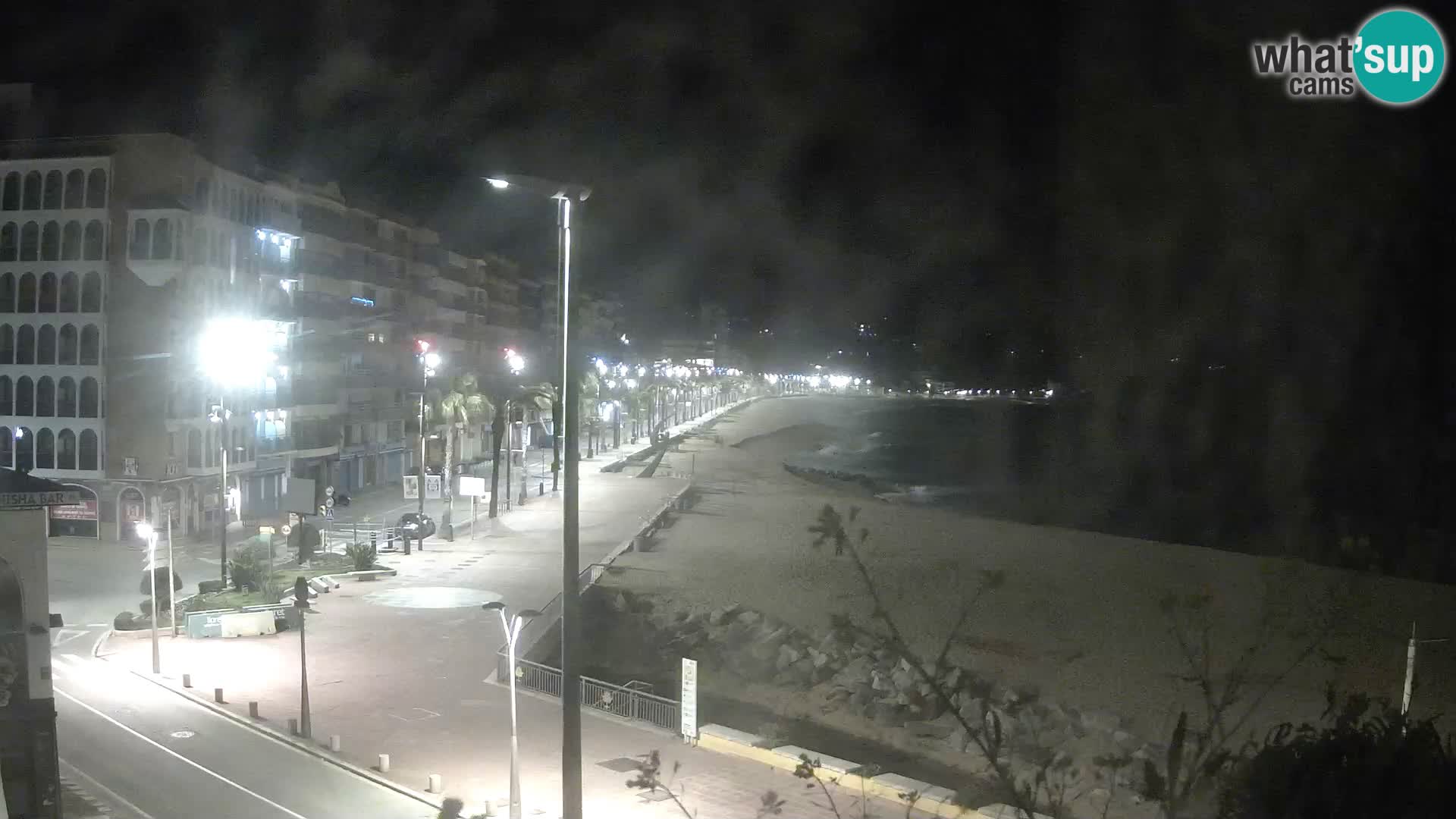 Webcam Lloret de Mar – the main beach – – Costa Brava – Spain