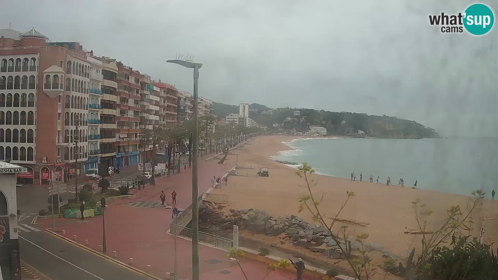 Webcam Lloret de Mar – the main beach – – Costa Brava – Spain