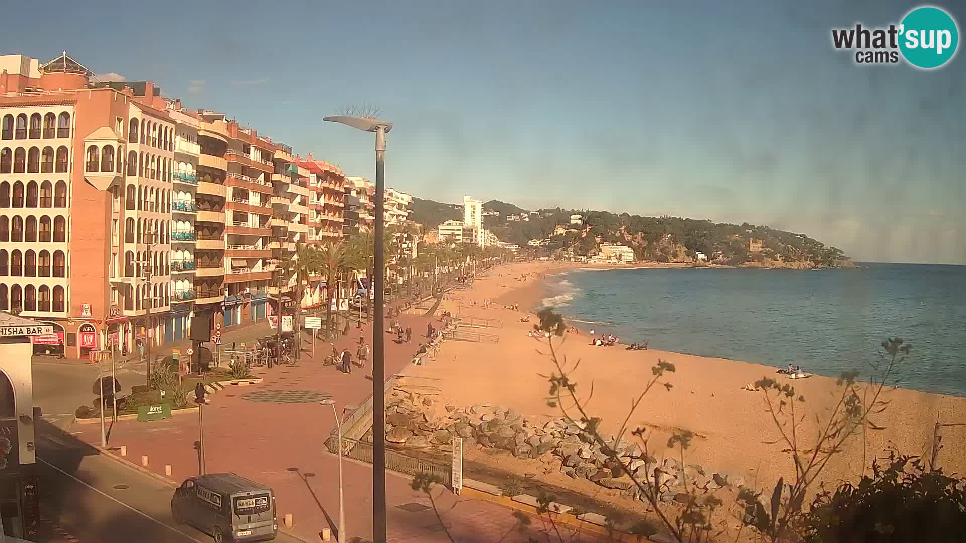 Webcam Live Lloret de Mar – La plage