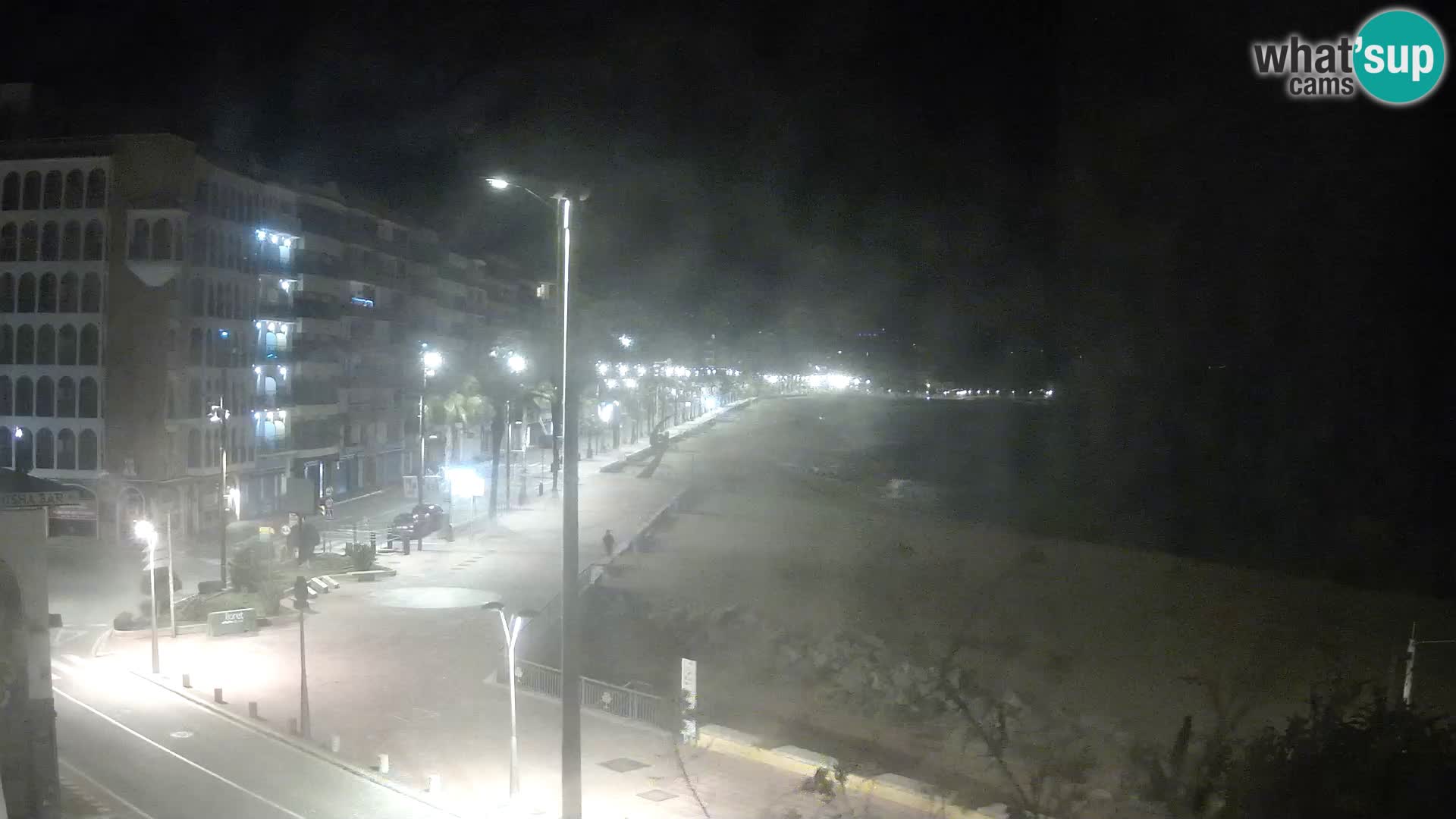 Webcam Lloret de Mar – the main beach – – Costa Brava – Spain