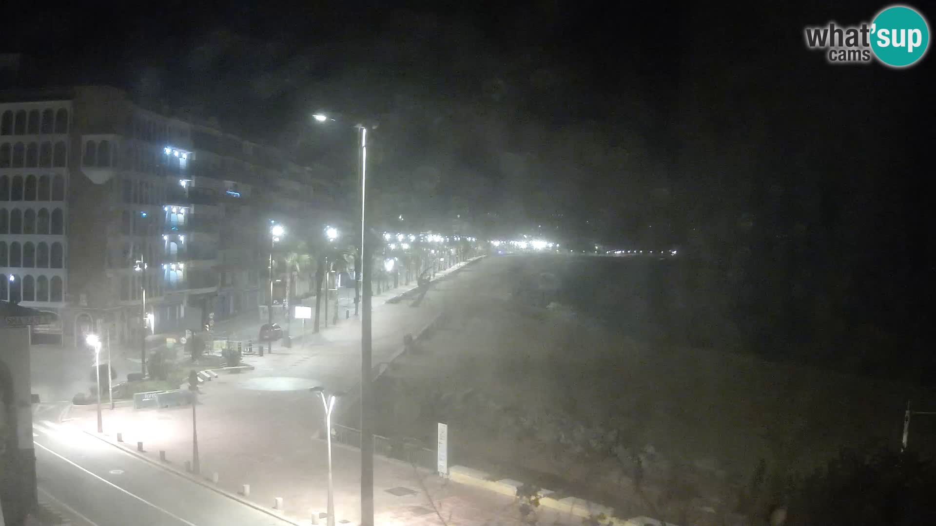 Webcam Lloret de Mar – the main beach – – Costa Brava – Spain