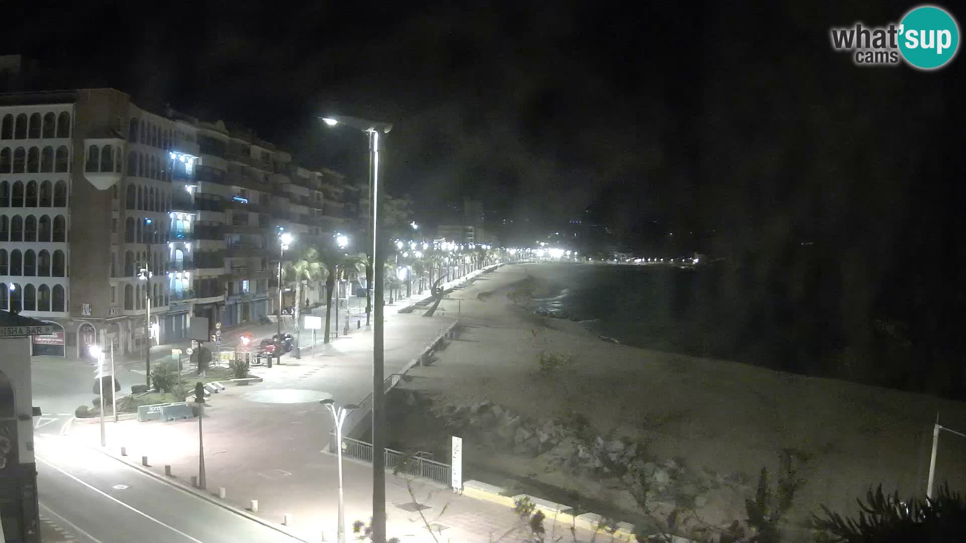 Webcam Lloret de Mar – the main beach – – Costa Brava – Spain