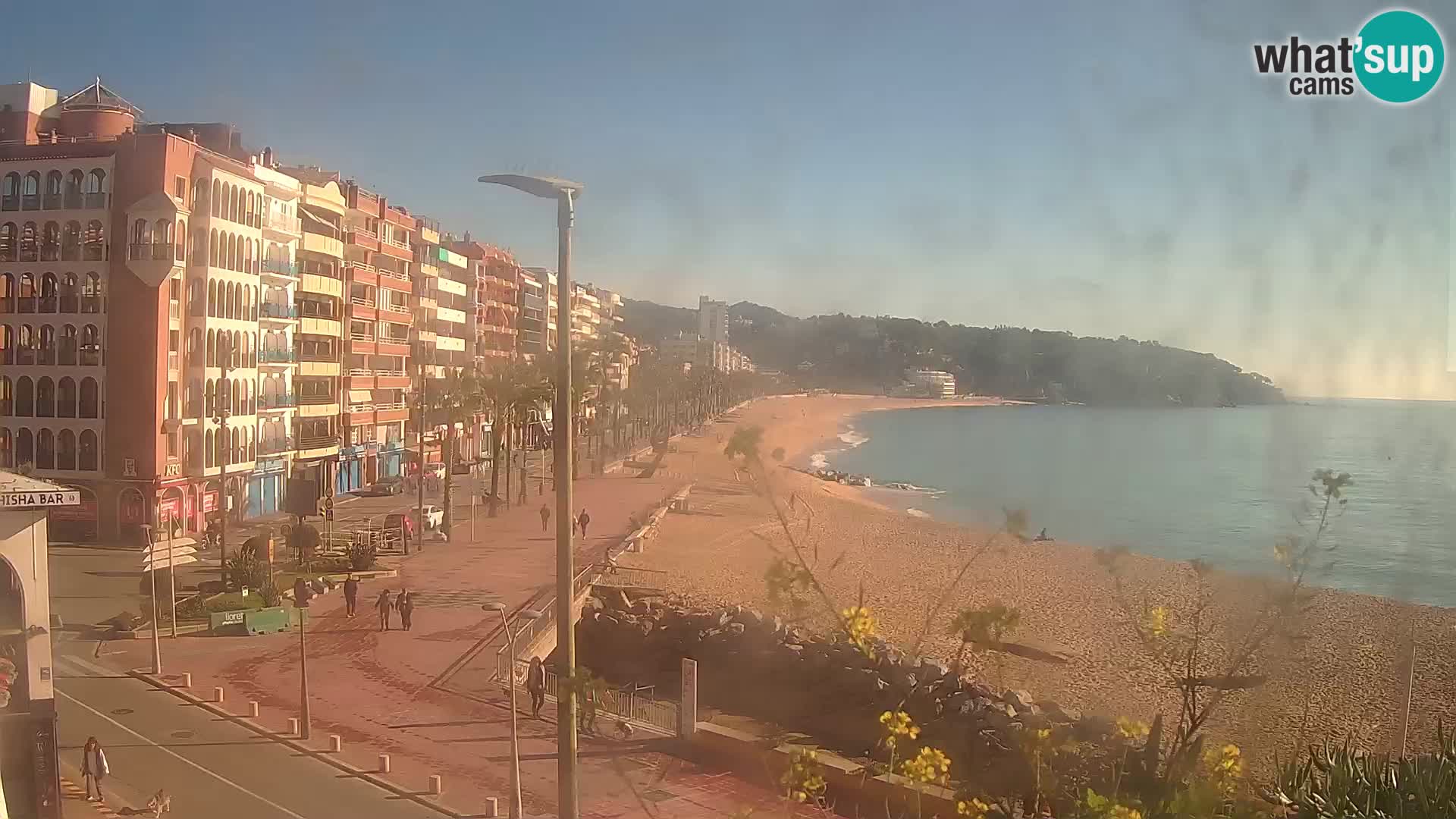 Kamera v živo Lloret de Mar – plaža