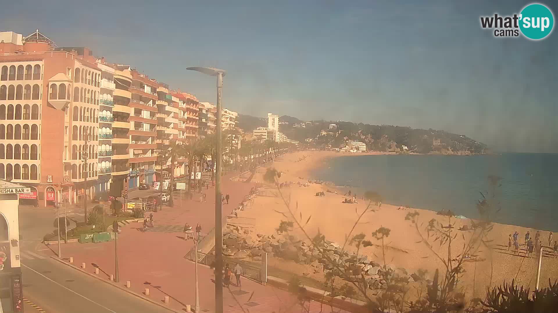 Webcam live Lloret de Mar – la spiaggia principale