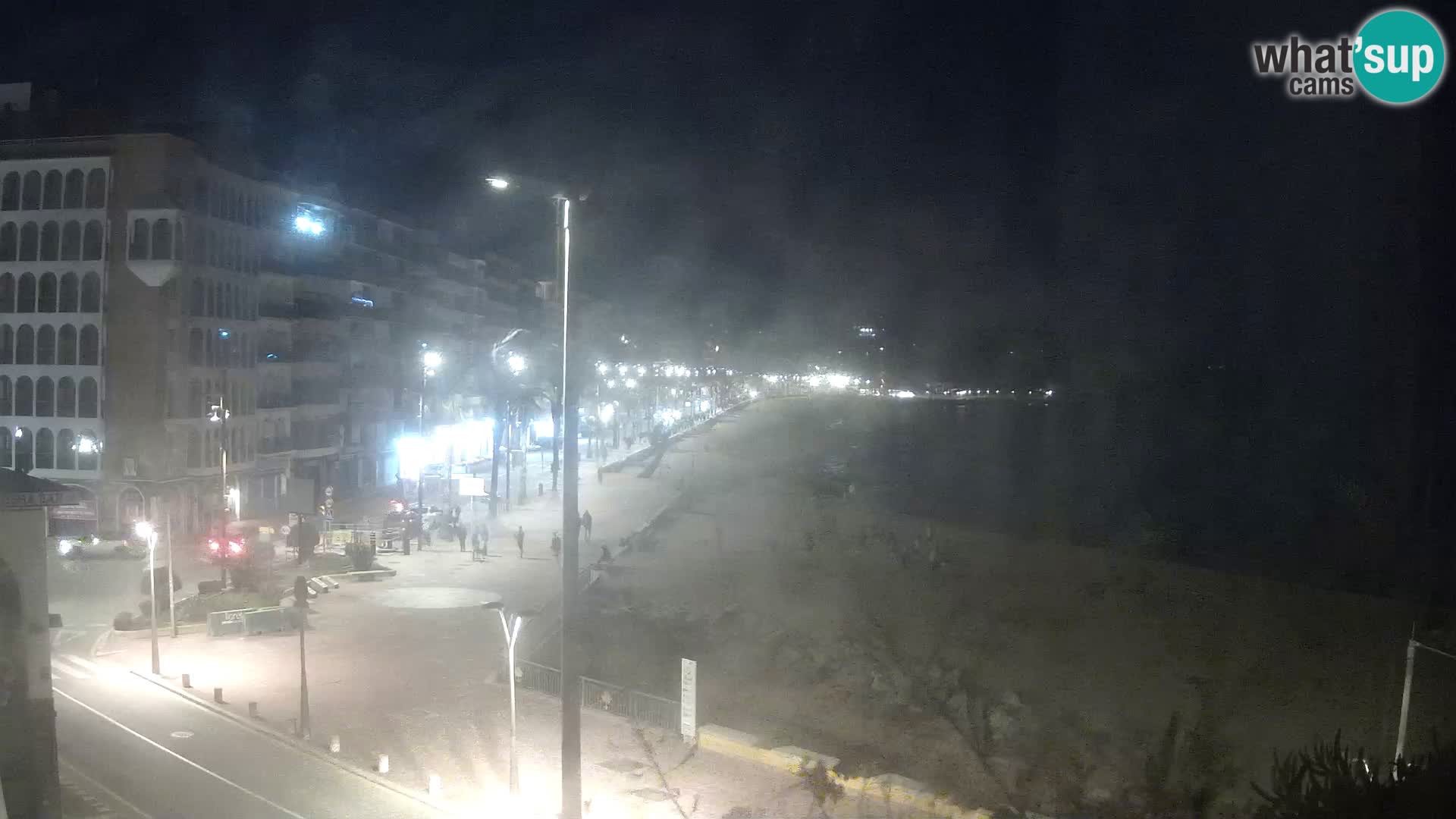 Webcam Lloret de Mar – the main beach – – Costa Brava – Spain