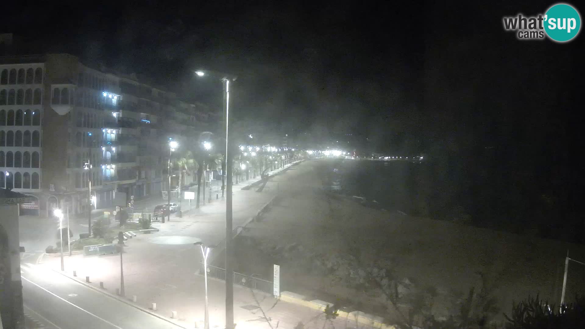 Webcam Lloret de Mar – the main beach – – Costa Brava – Spain