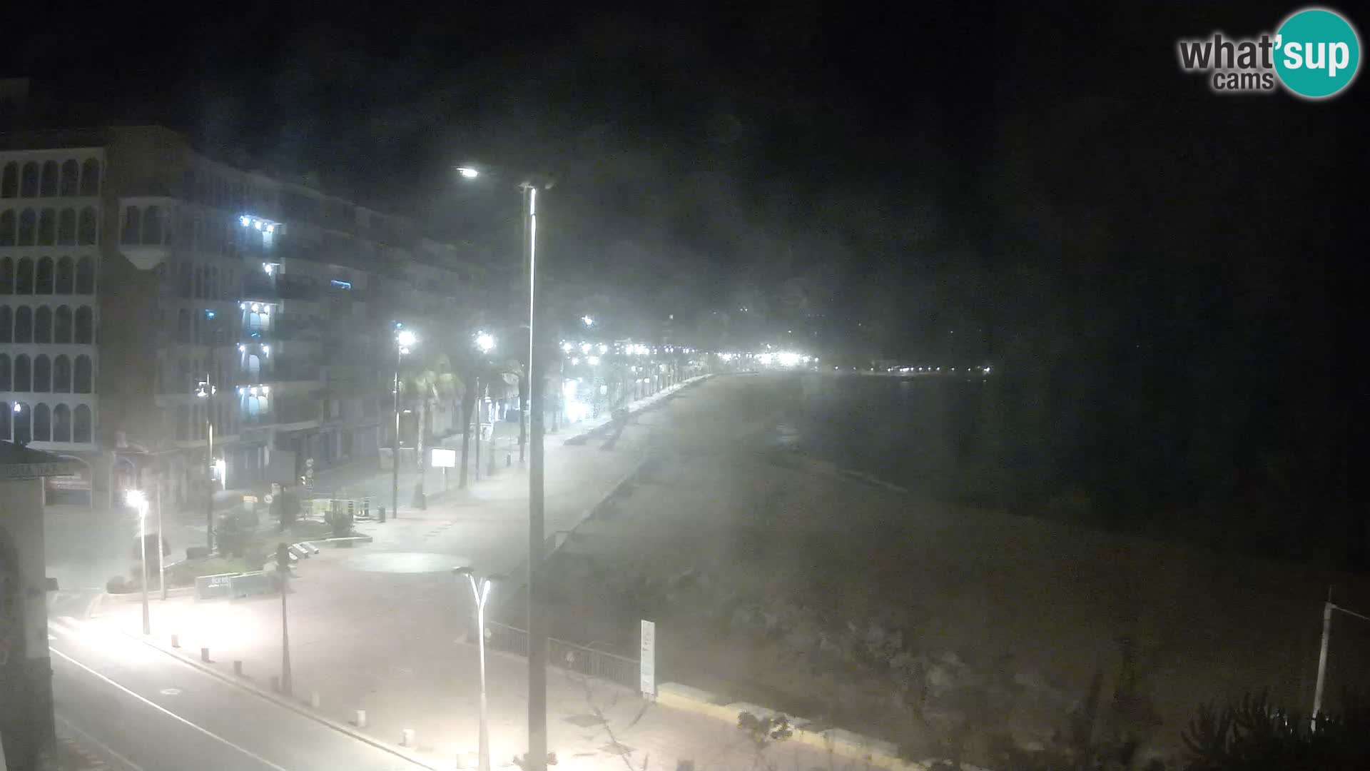 Webcam Lloret de Mar – the main beach – – Costa Brava – Spain