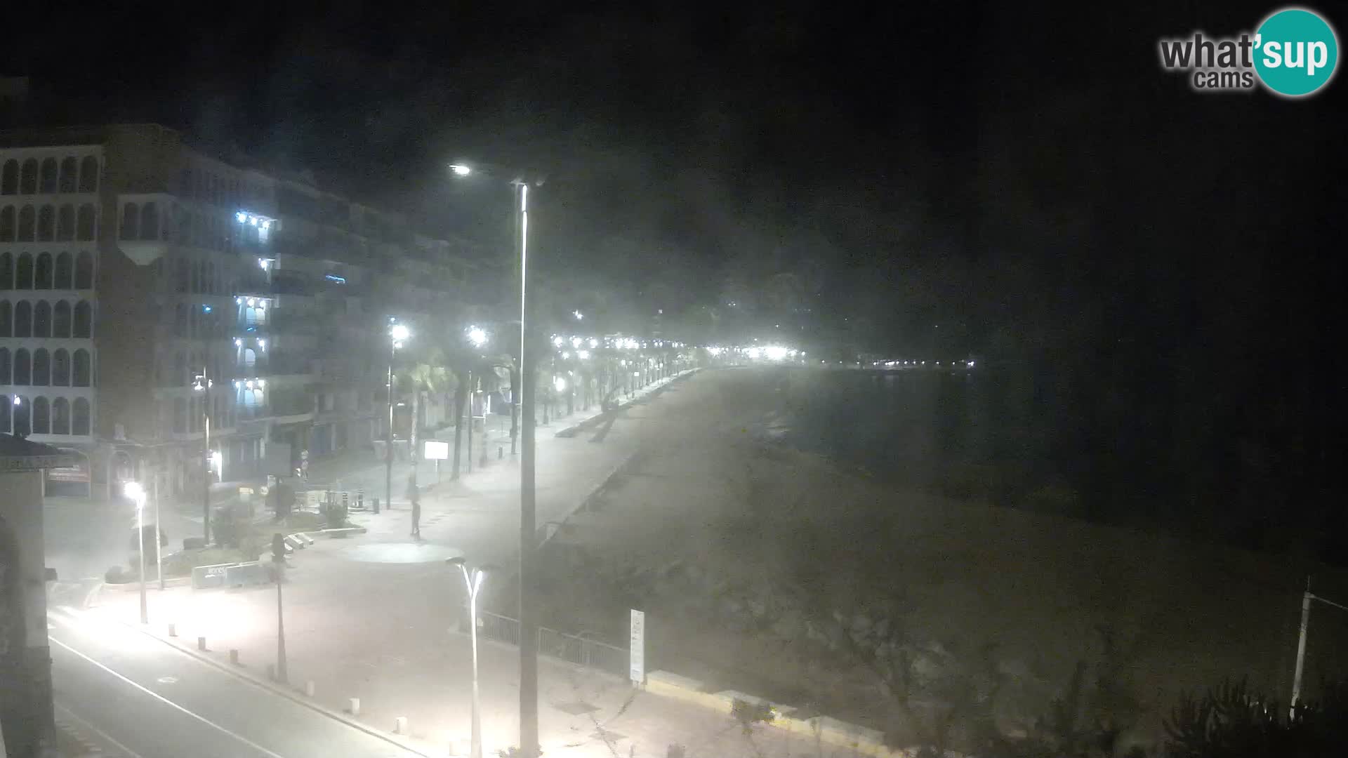 Webcam Lloret de Mar – the main beach – – Costa Brava – Spain