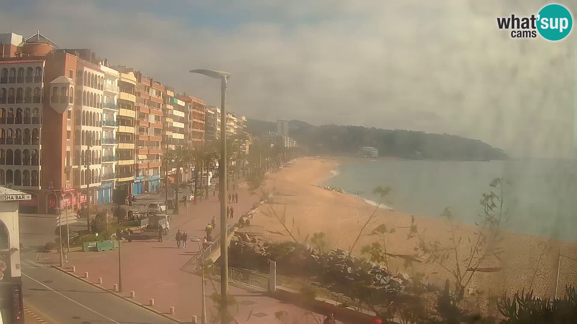 Web kamera Lloret de Mar – plaža