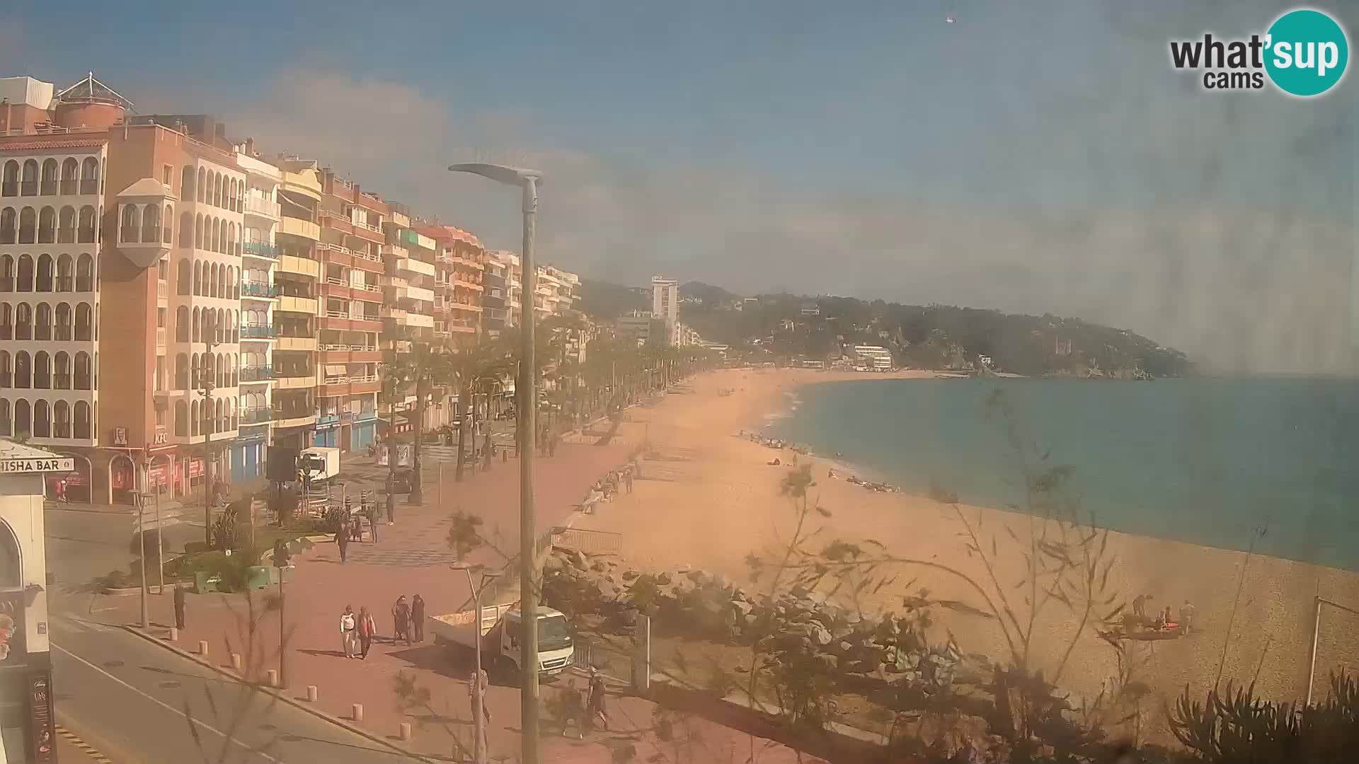 Webcam Lloret de Mar – Osrednja plaža