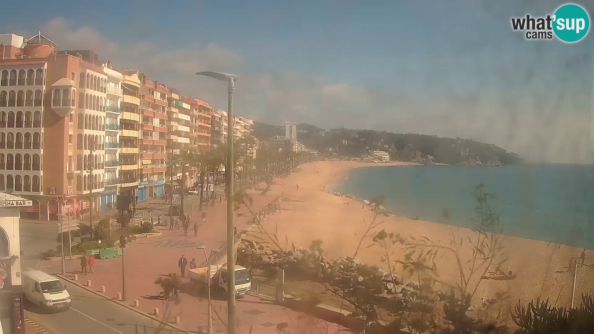 Webcam live Lloret de Mar – la spiaggia principale