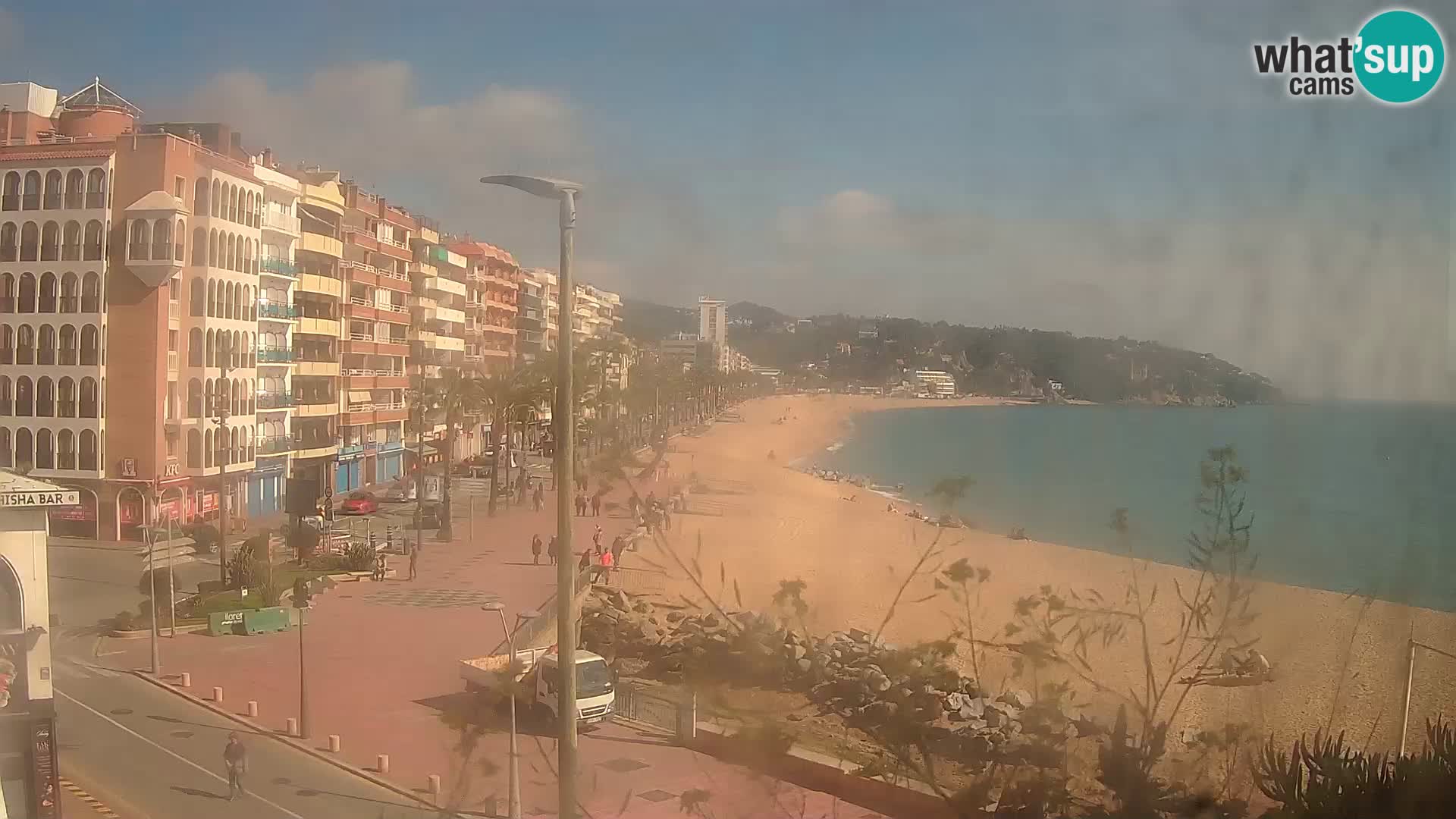 Webcam live Lloret de Mar – la spiaggia principale