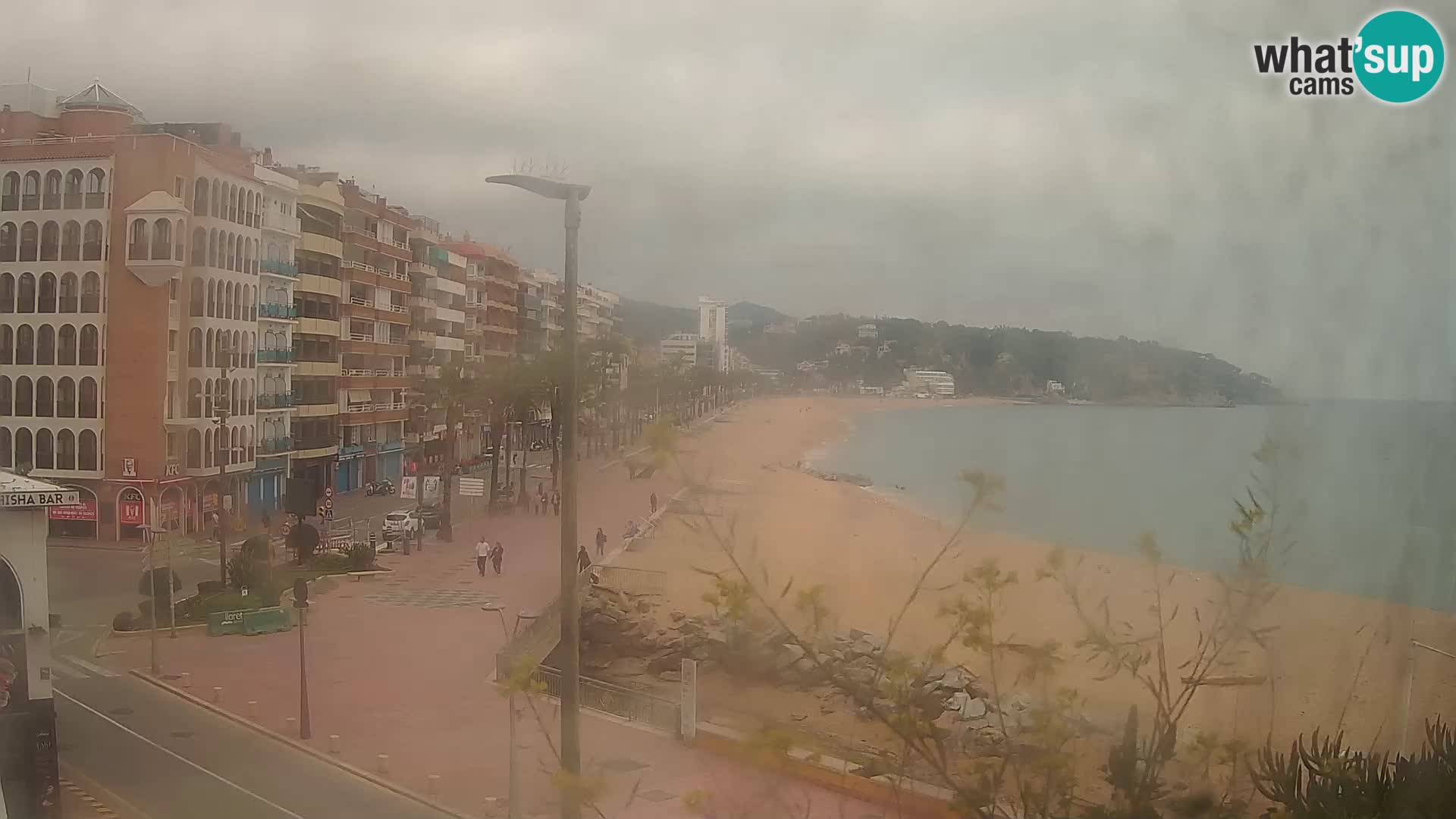 Web kamera Lloret de Mar – plaža