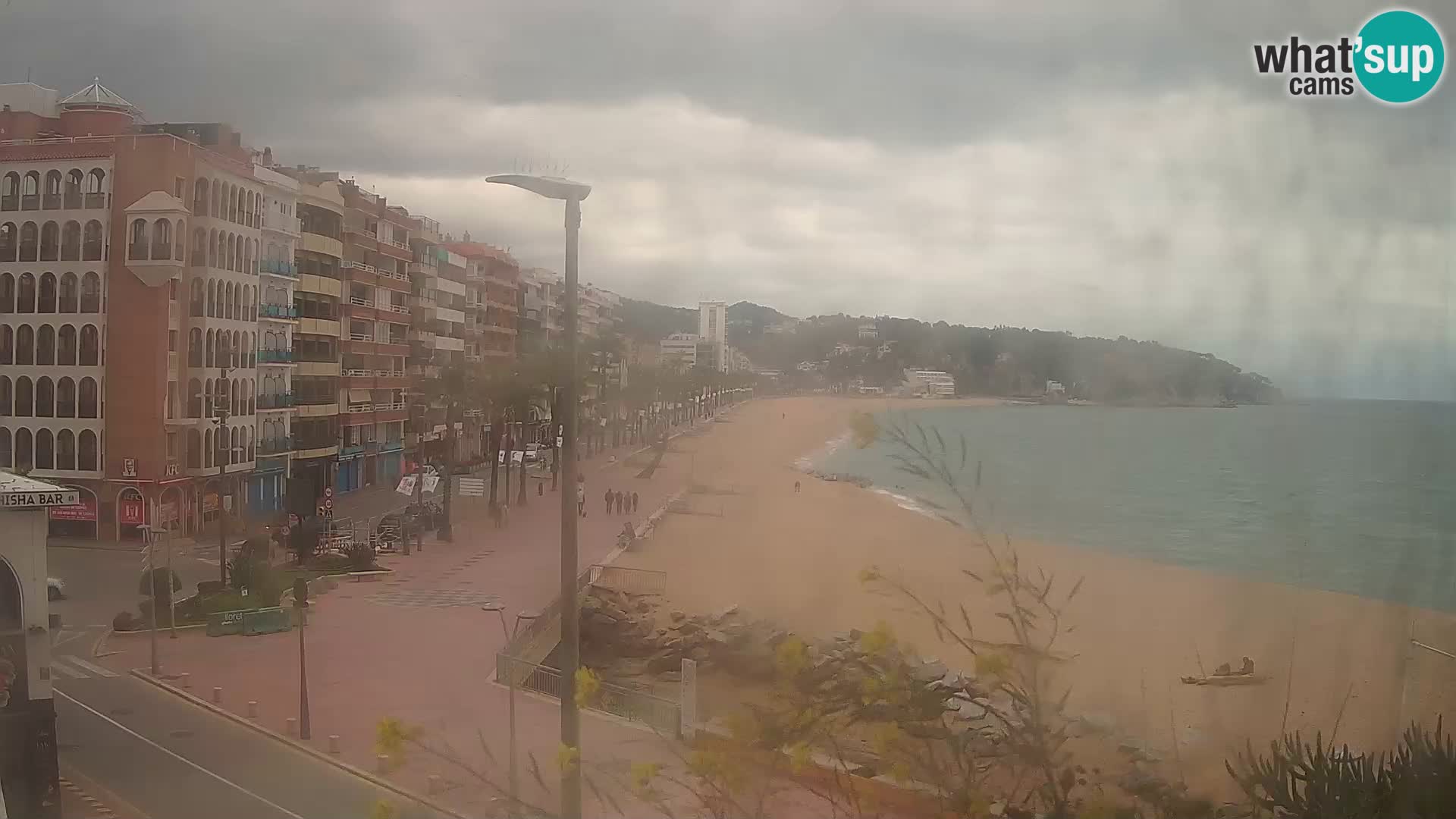 Webcam Lloret de Mar – the main beach – – Costa Brava – Spain