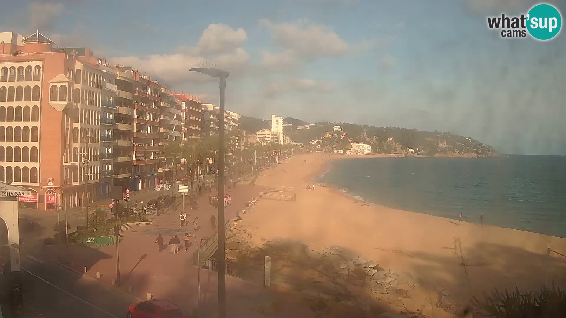 Kamera v živo Lloret de Mar – plaža