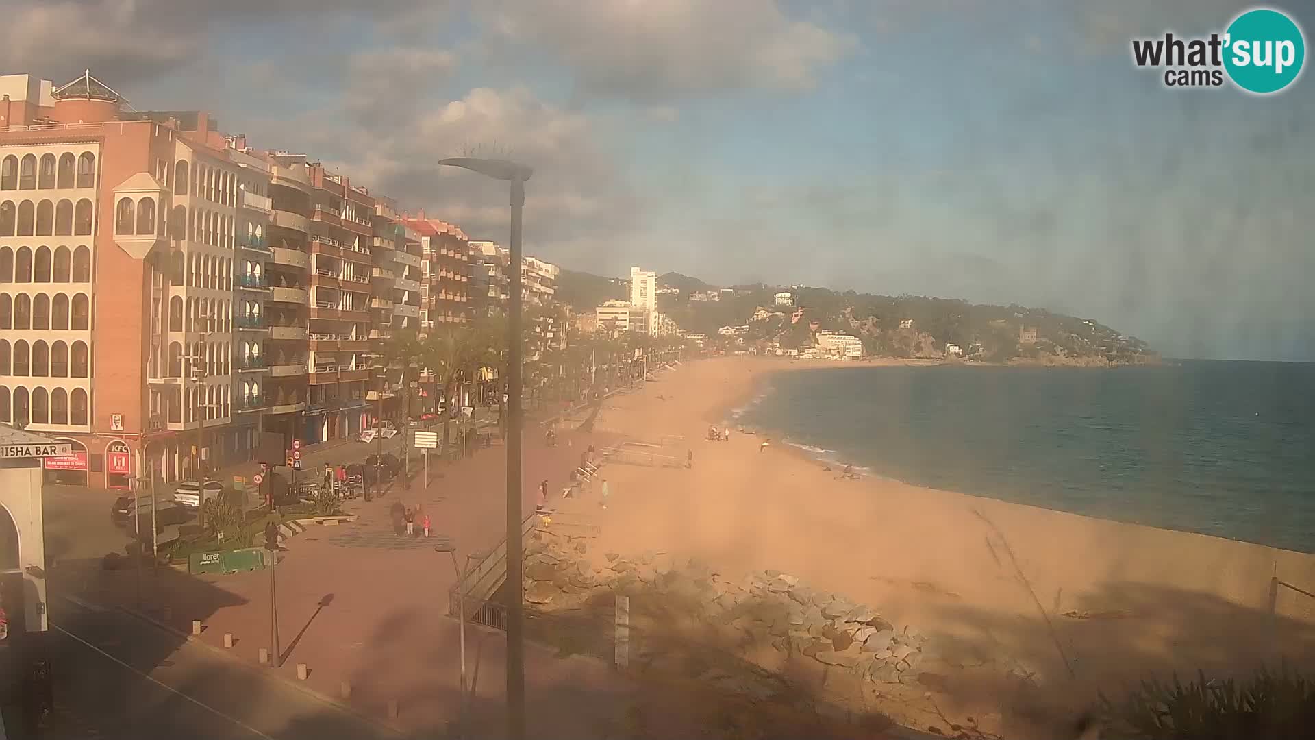 Kamera v živo Lloret de Mar – plaža