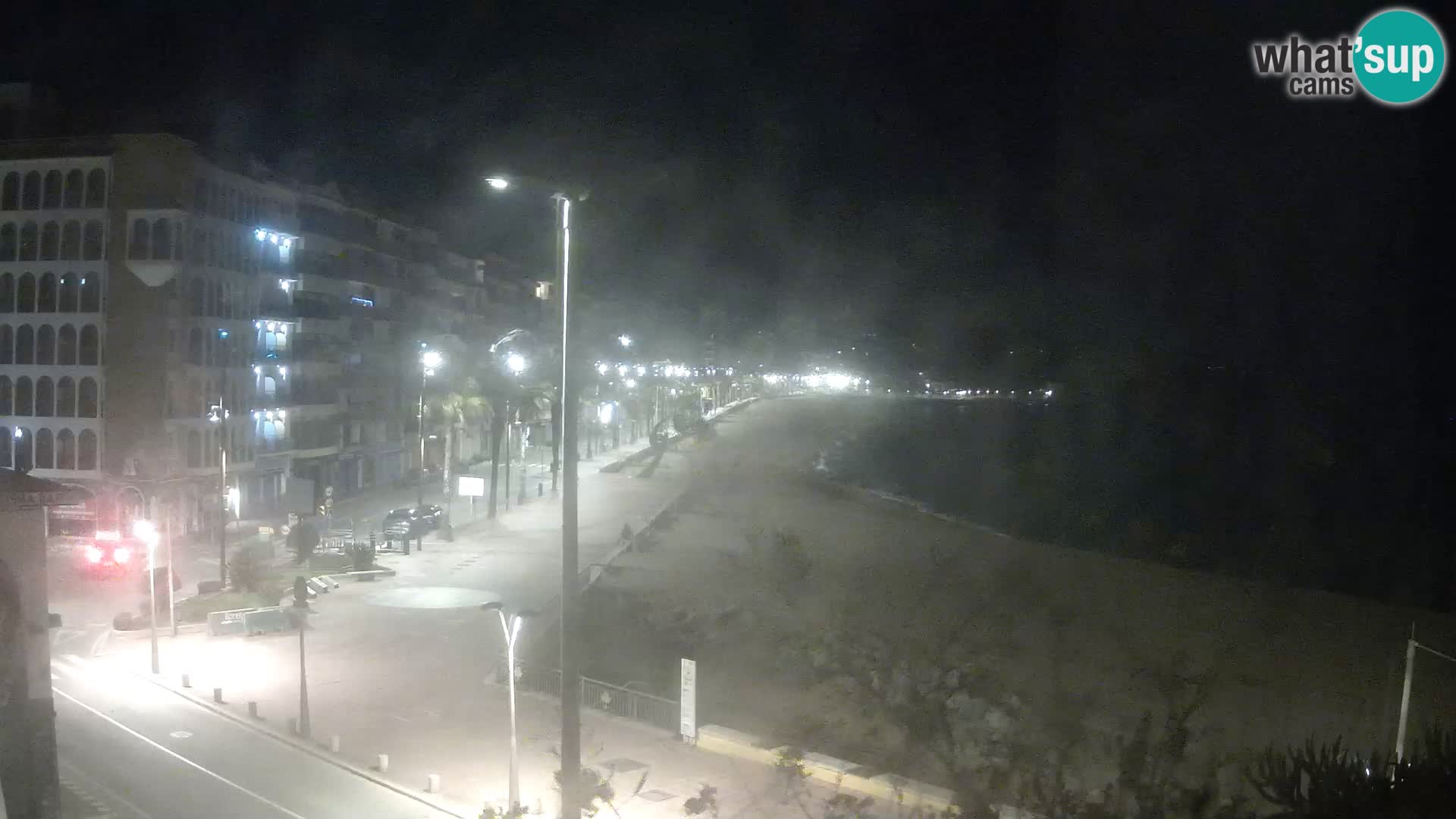 Webcam Lloret de Mar – the main beach – – Costa Brava – Spain