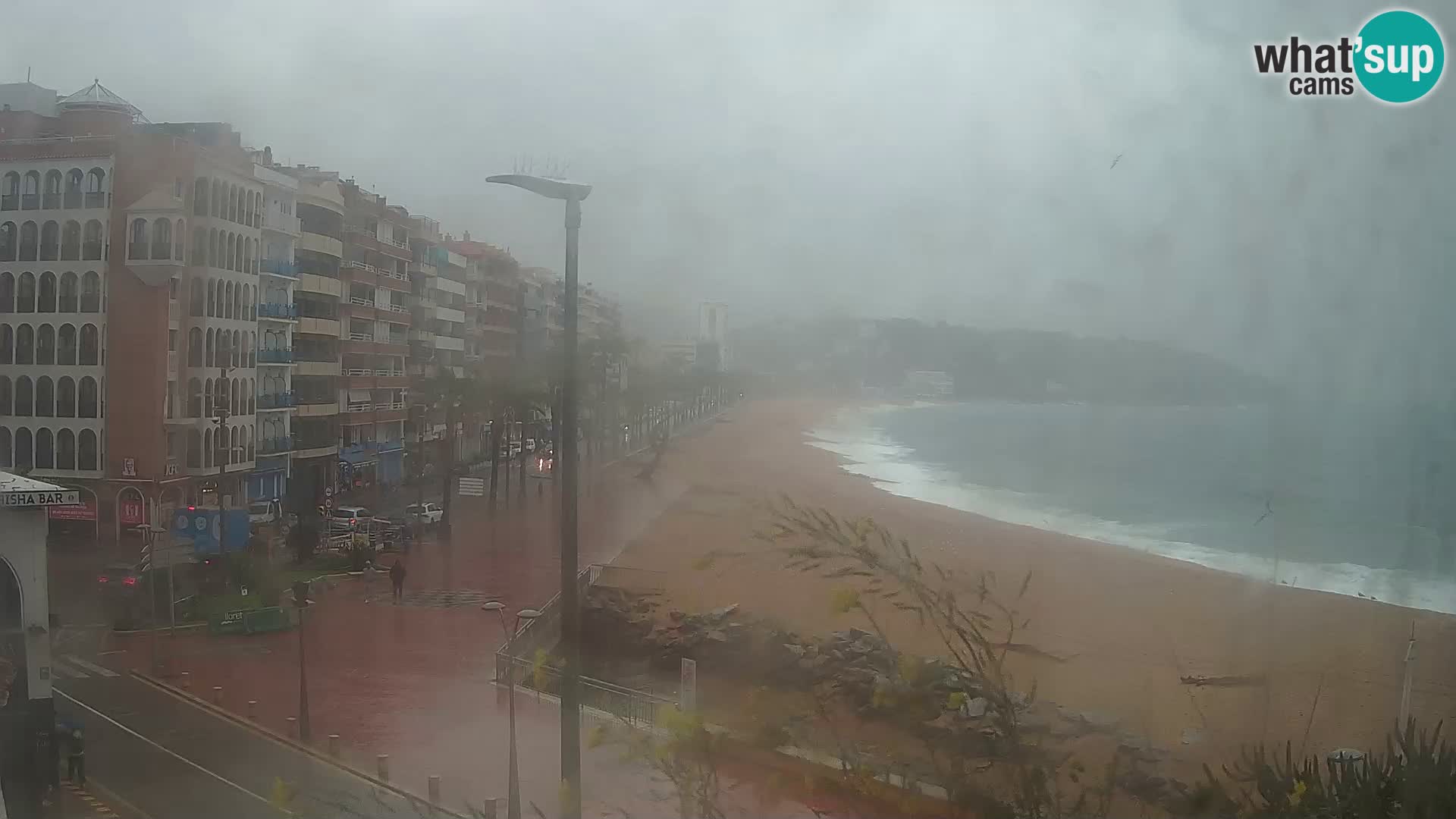 Webcam Lloret de Mar – the main beach – – Costa Brava – Spain