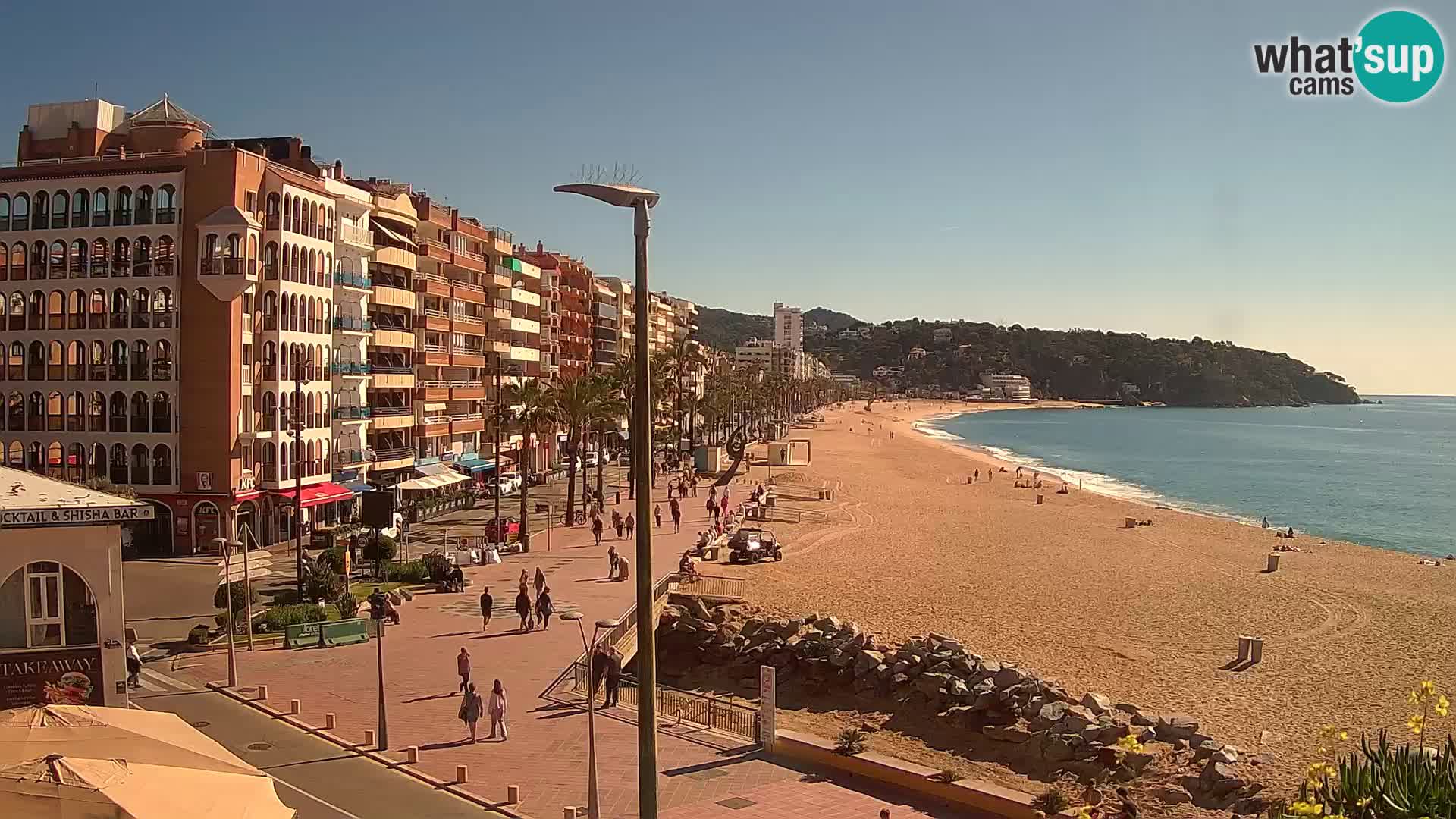 Webcam live Lloret de Mar – la spiaggia principale