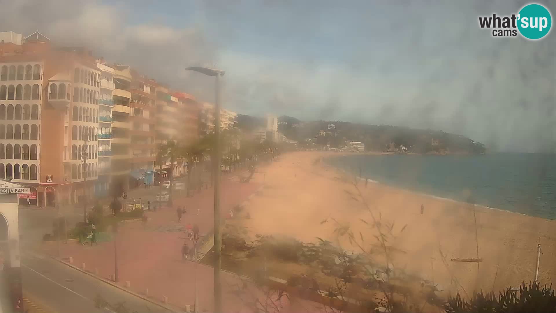 Webcam Lloret de Mar – the main beach – – Costa Brava – Spain
