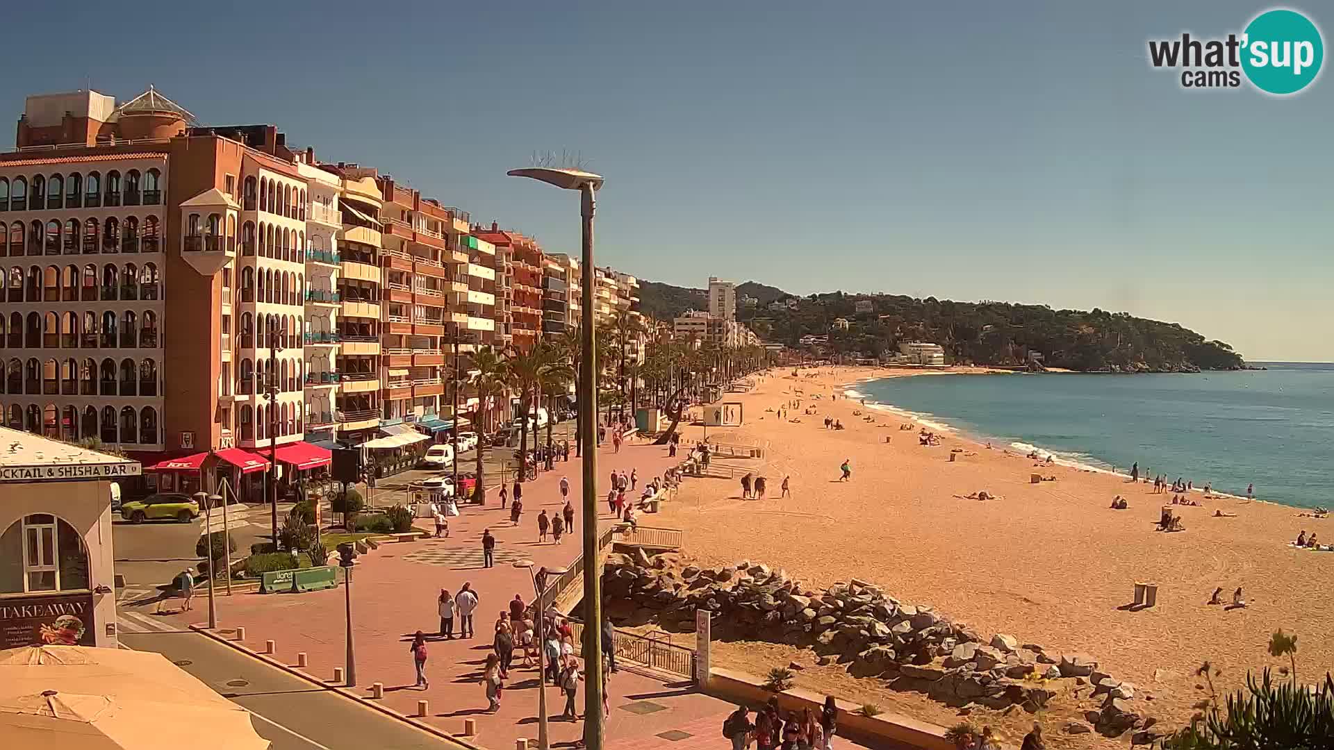 Webcam live Lloret de Mar – la spiaggia principale