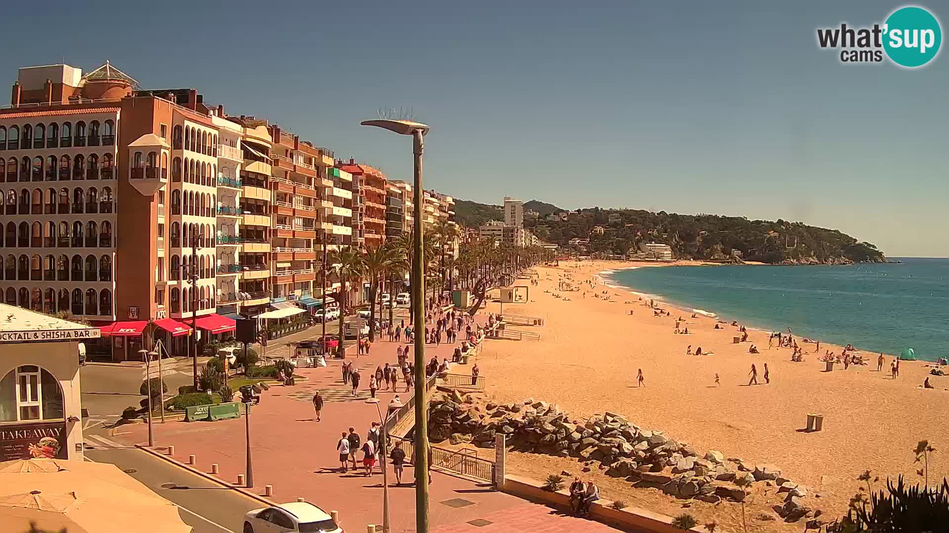 Webcam streaming Lloret de Mar – Plage