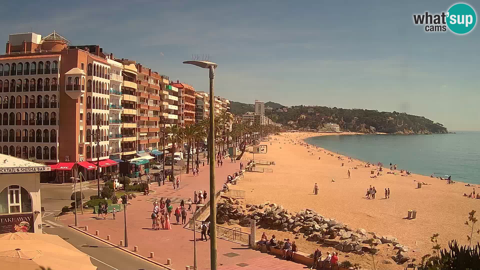 Kamera v živo Lloret de Mar – plaža