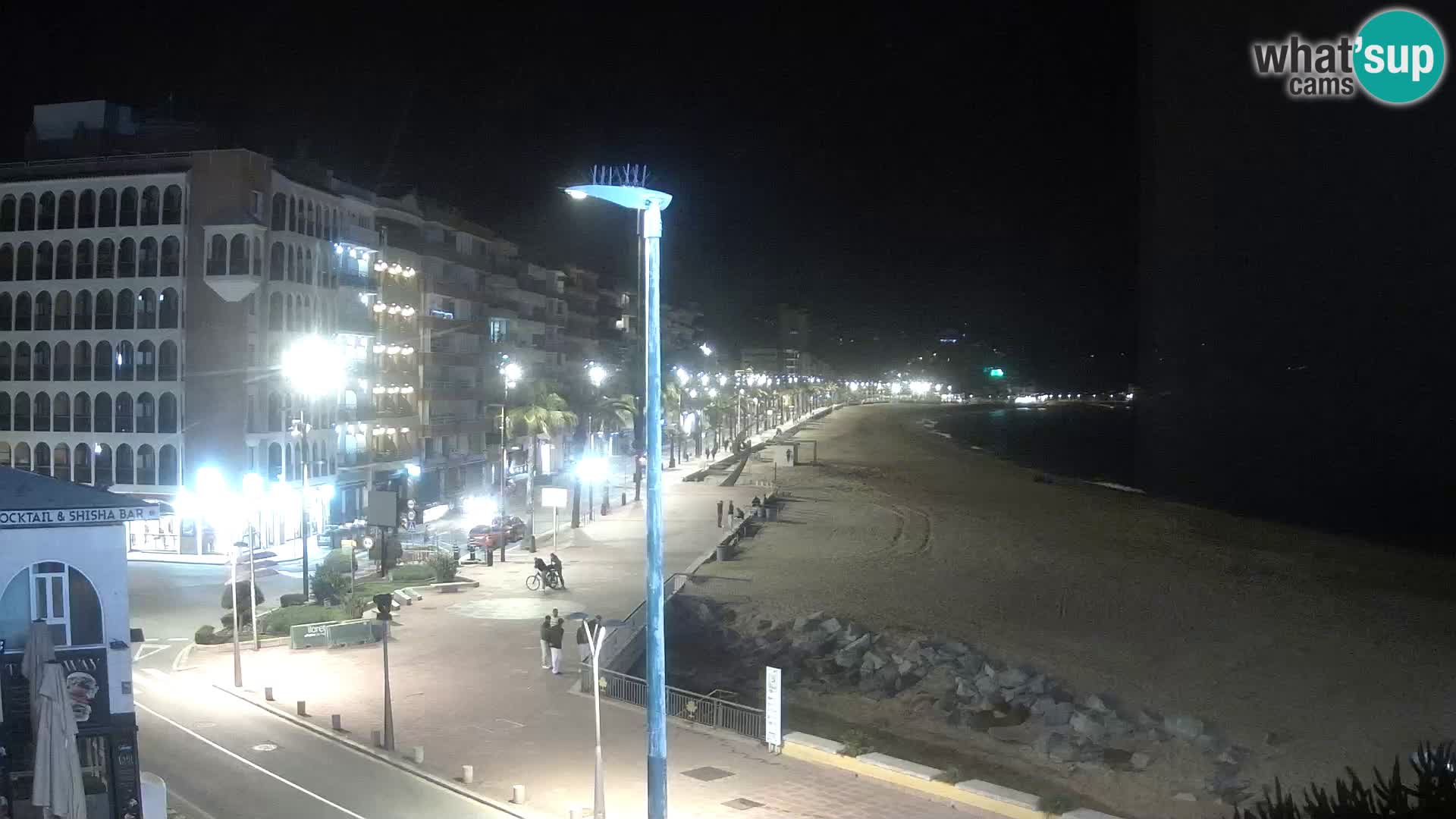 Webcam Lloret de Mar – the main beach – – Costa Brava – Spain