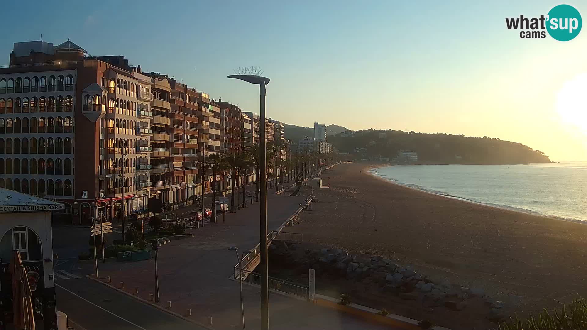 Kamera v živo Lloret de Mar – plaža