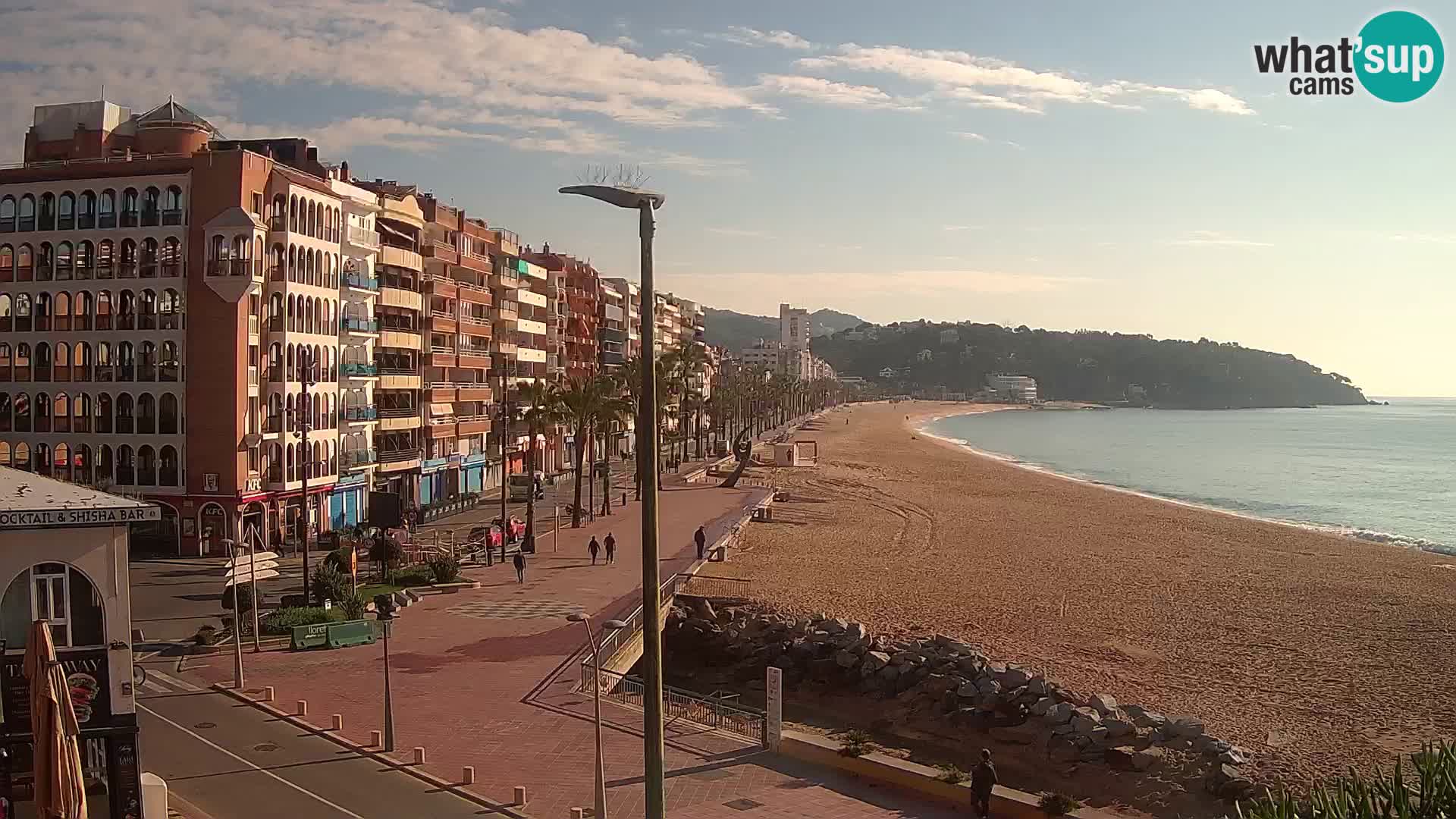 Webcam live Lloret de Mar – la spiaggia principale