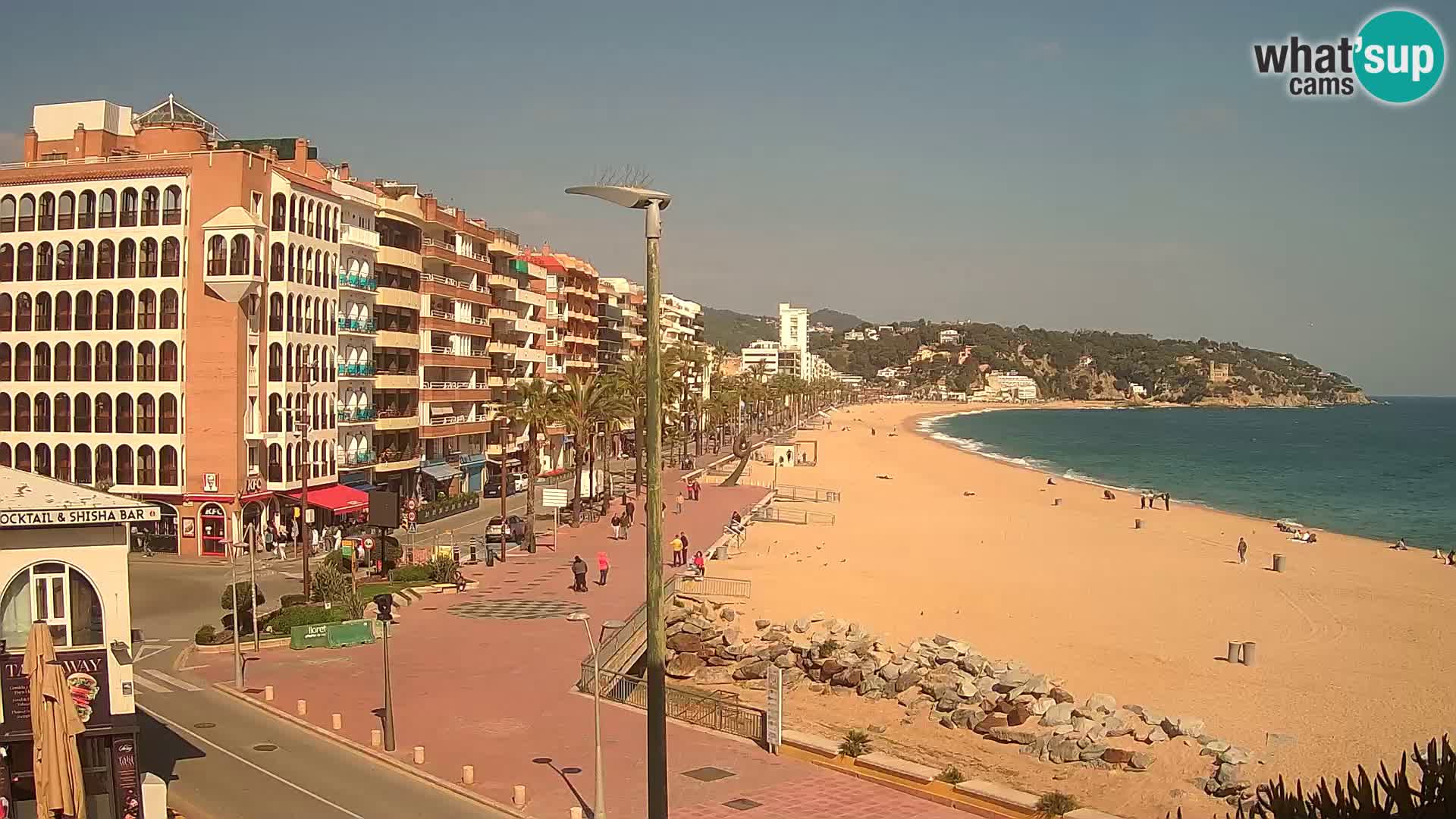 Webcam live Lloret de Mar – Hauptstrand