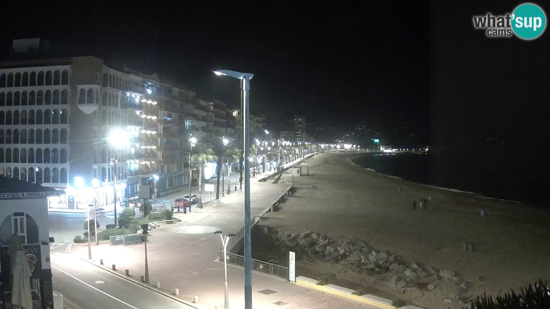Webcam Lloret de Mar – the main beach – – Costa Brava – Spain