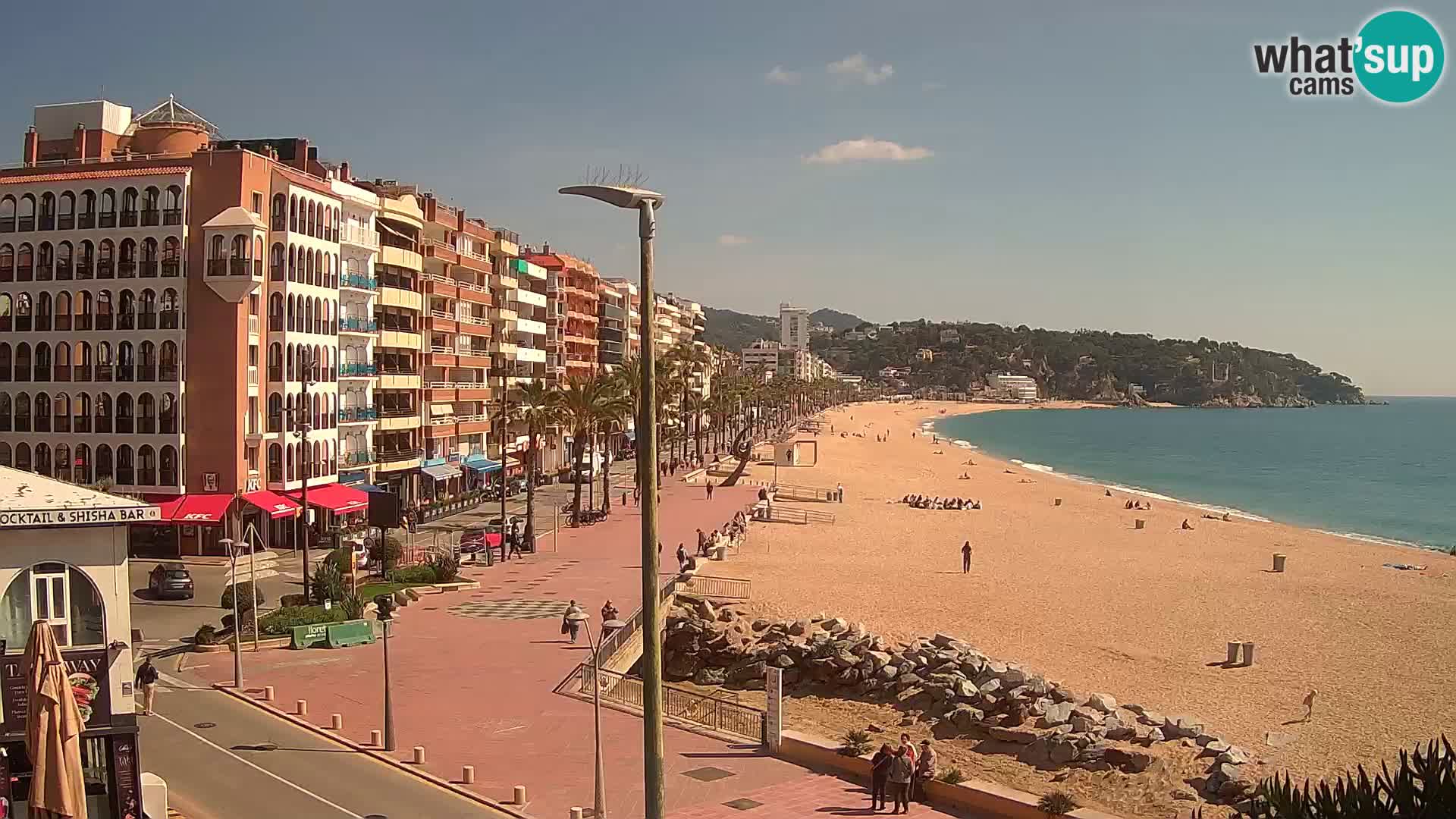 Webcam live Lloret de Mar – Hauptstrand