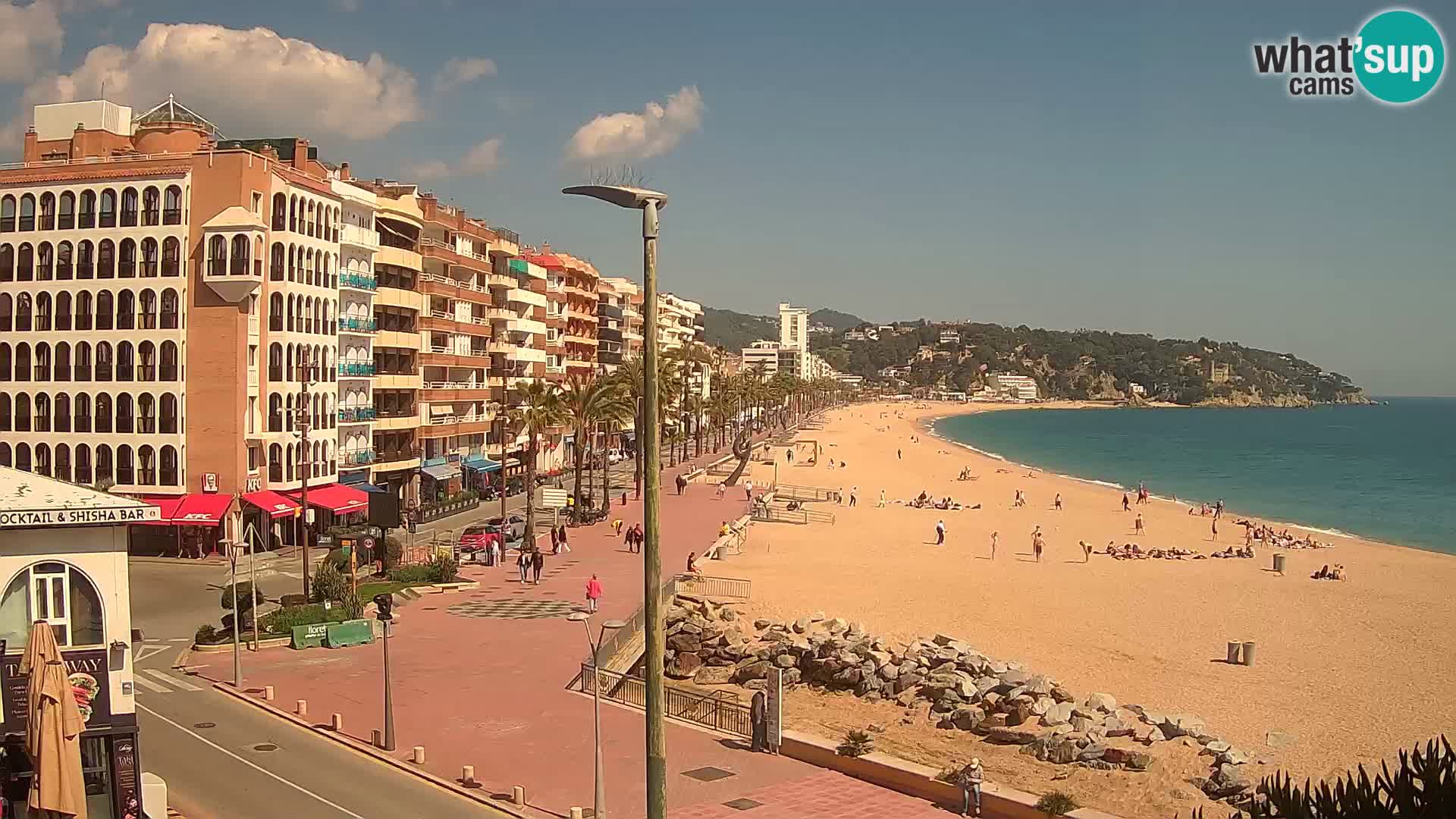 Webcam live Lloret de Mar – Hauptstrand
