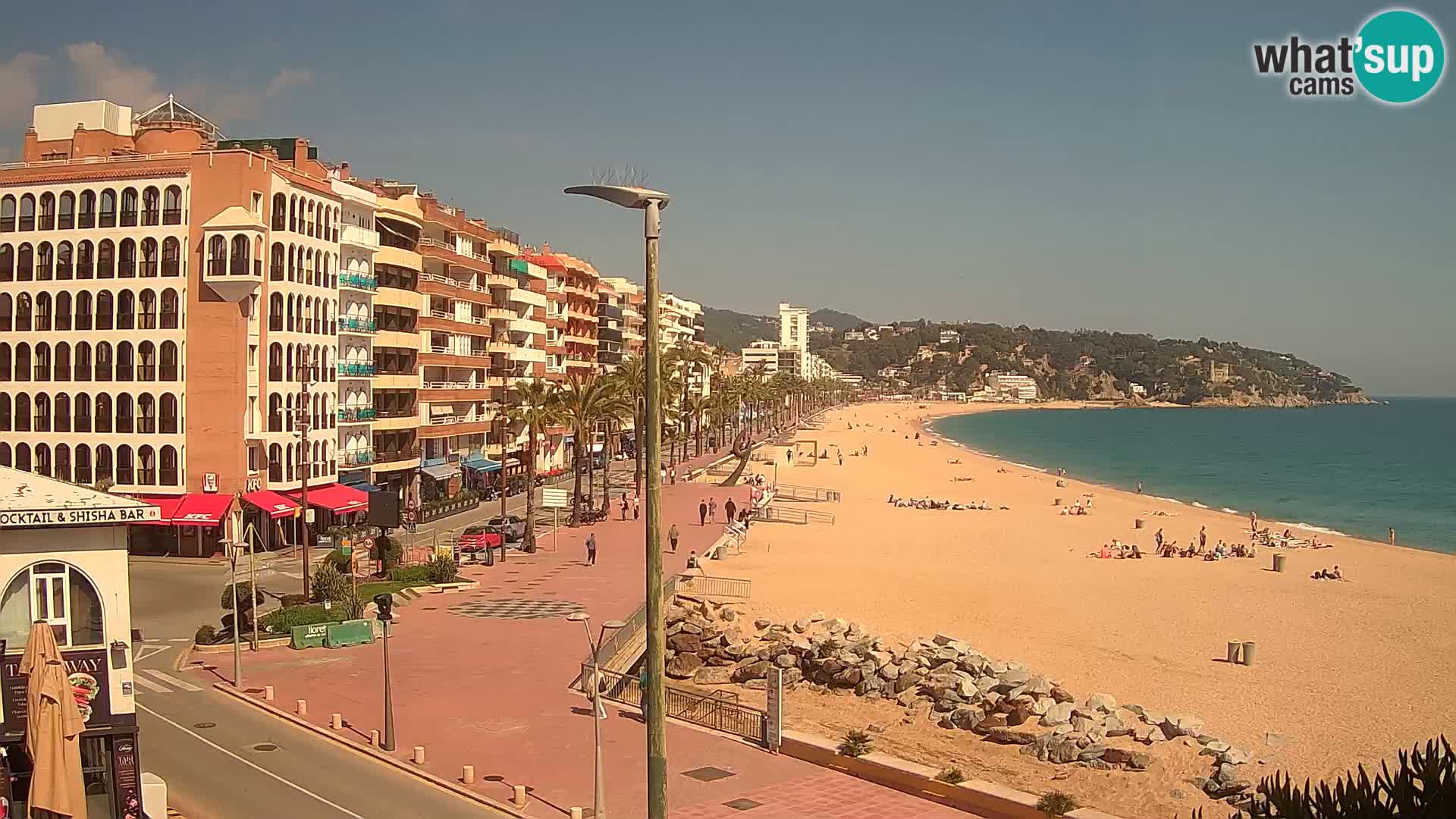 Webcam live Lloret de Mar – la spiaggia principale