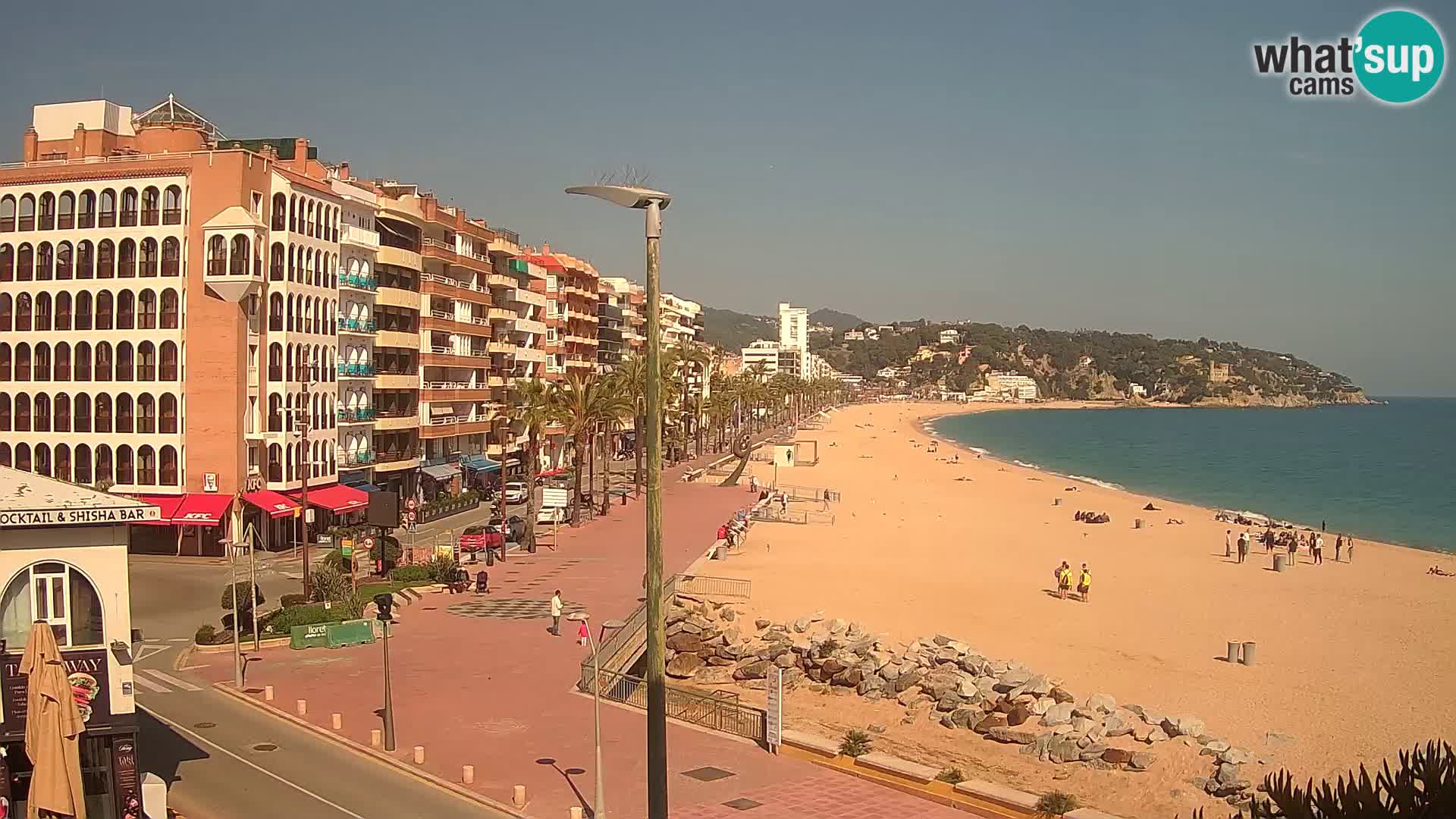 Kamera v živo Lloret de Mar – plaža