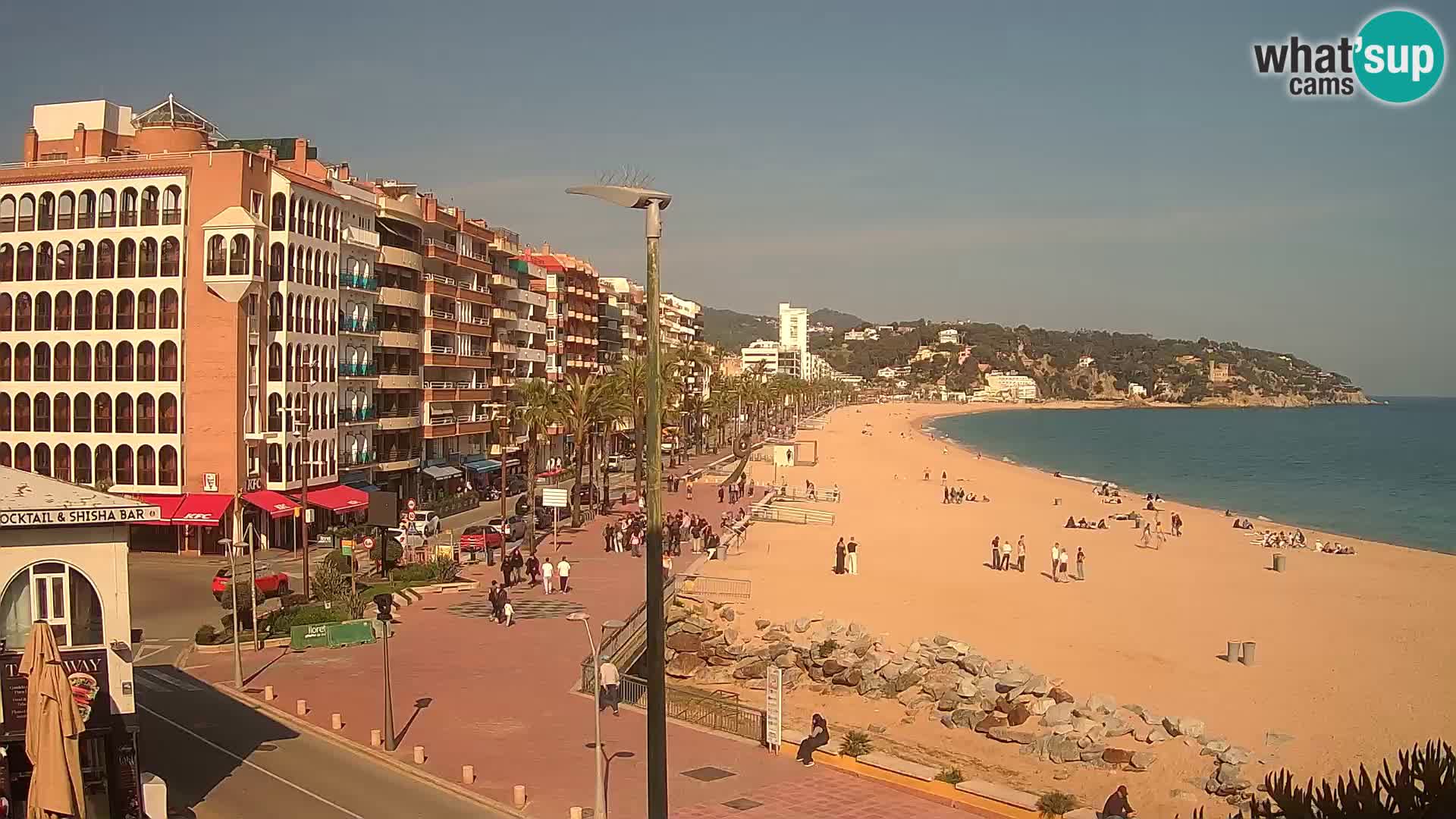 Webcam streaming Lloret de Mar – Plage