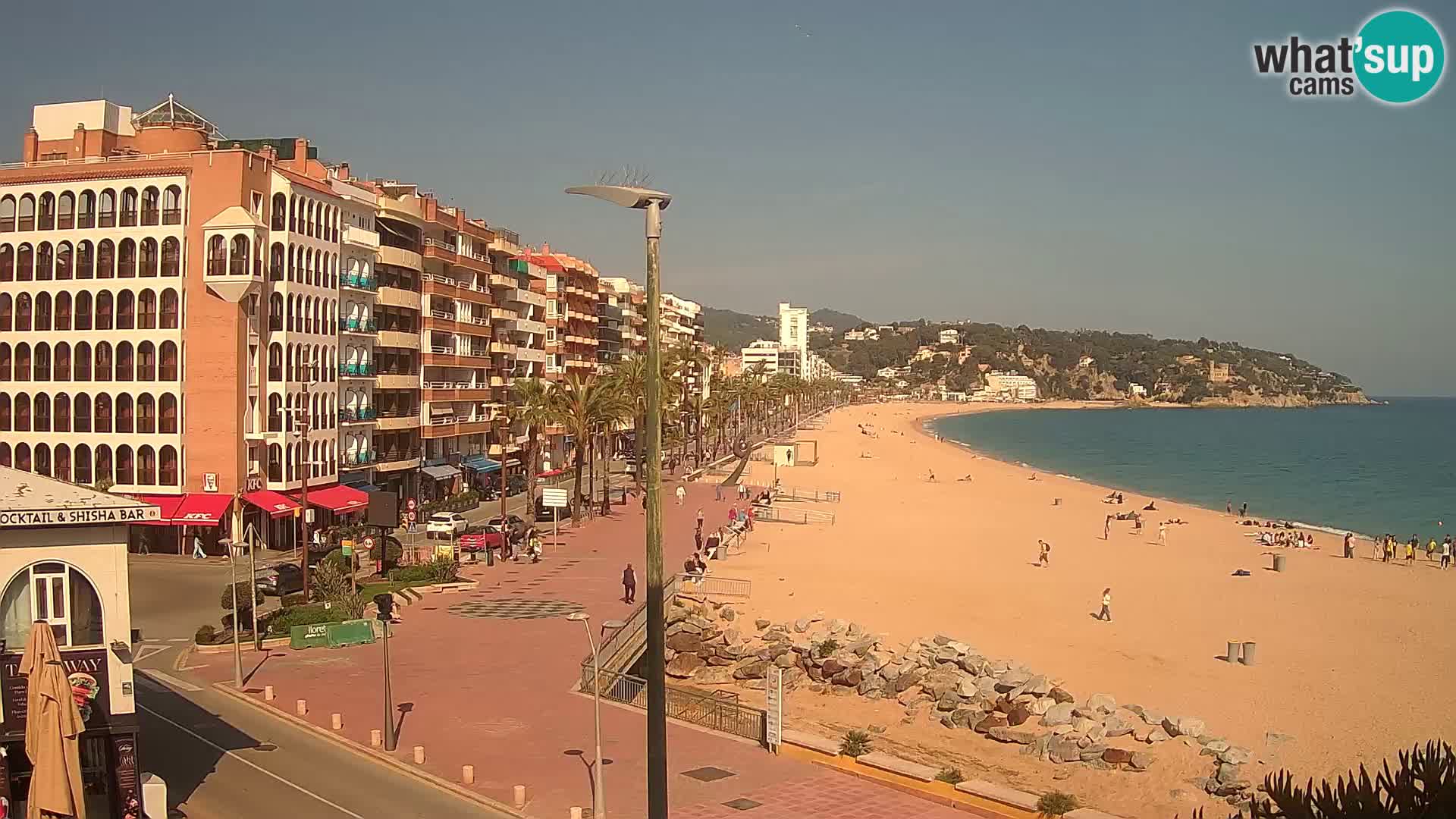Kamera v živo Lloret de Mar – plaža
