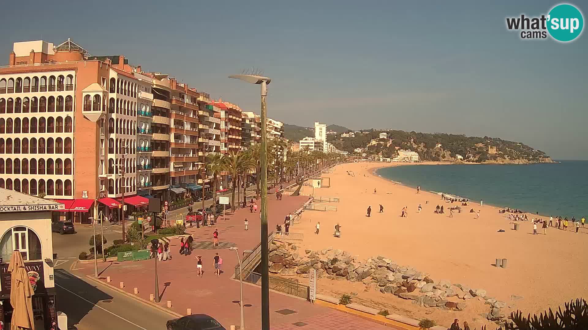 Webcam live Lloret de Mar – la spiaggia principale