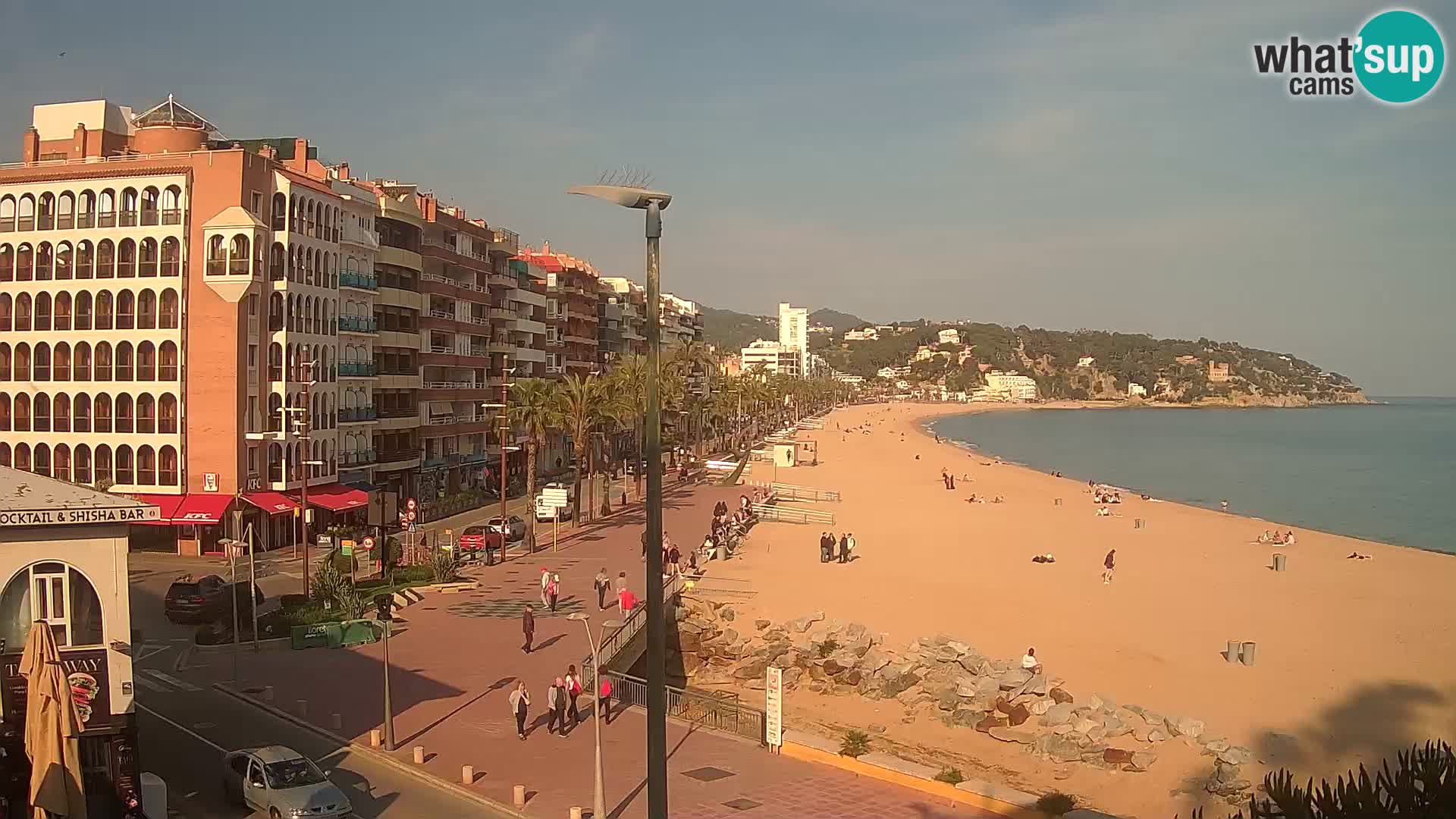 Webcam streaming Lloret de Mar – Plage