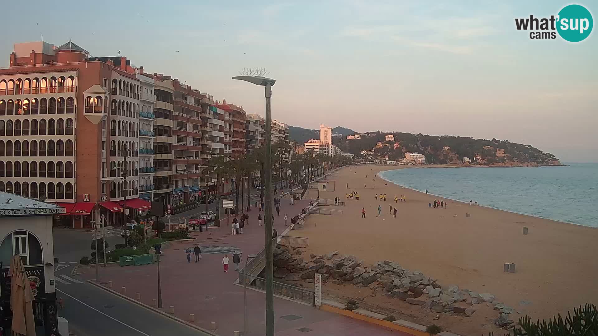 Kamera v živo Lloret de Mar – plaža