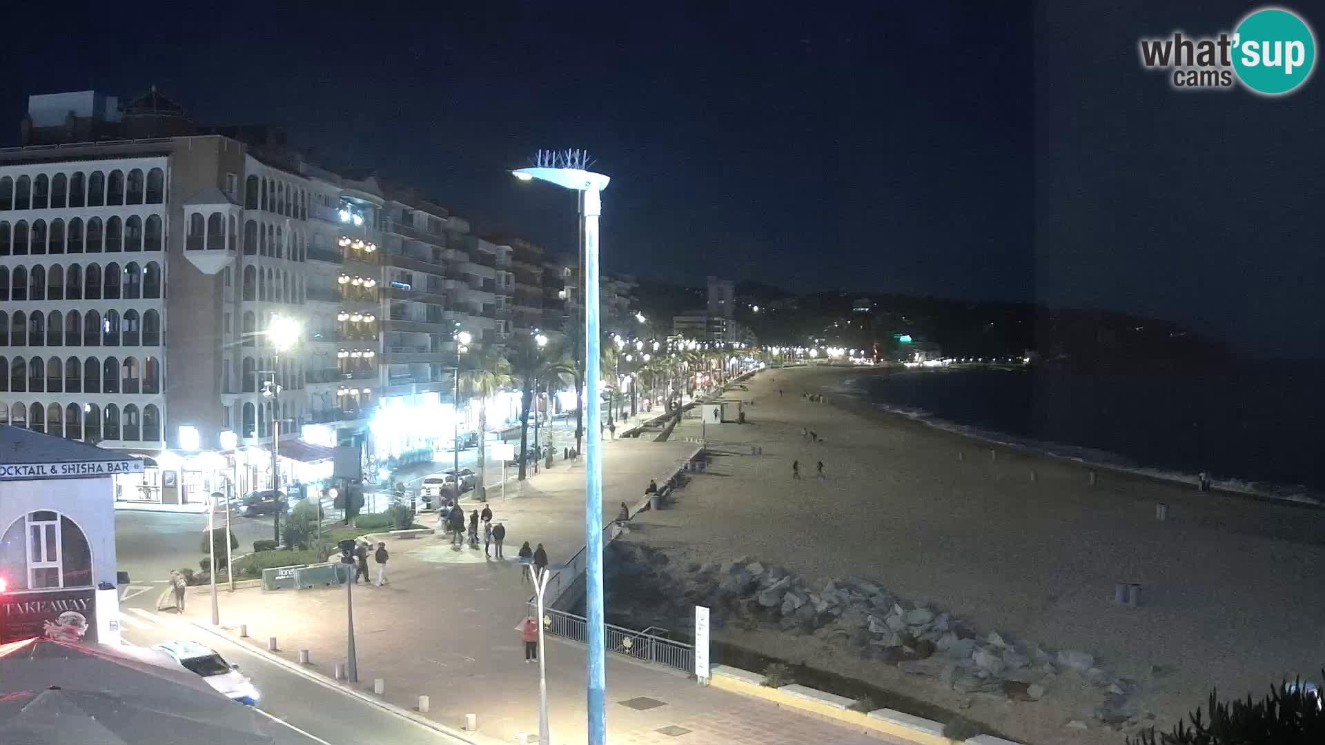 Web kamera Lloret de Mar – plaža