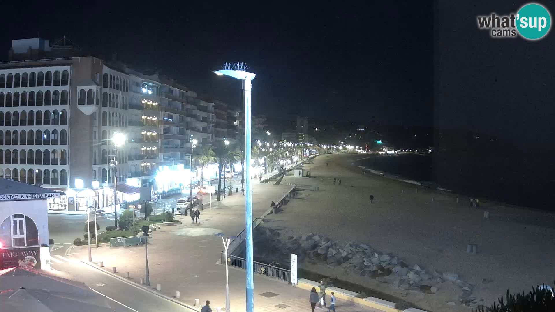 Web kamera Lloret de Mar – plaža