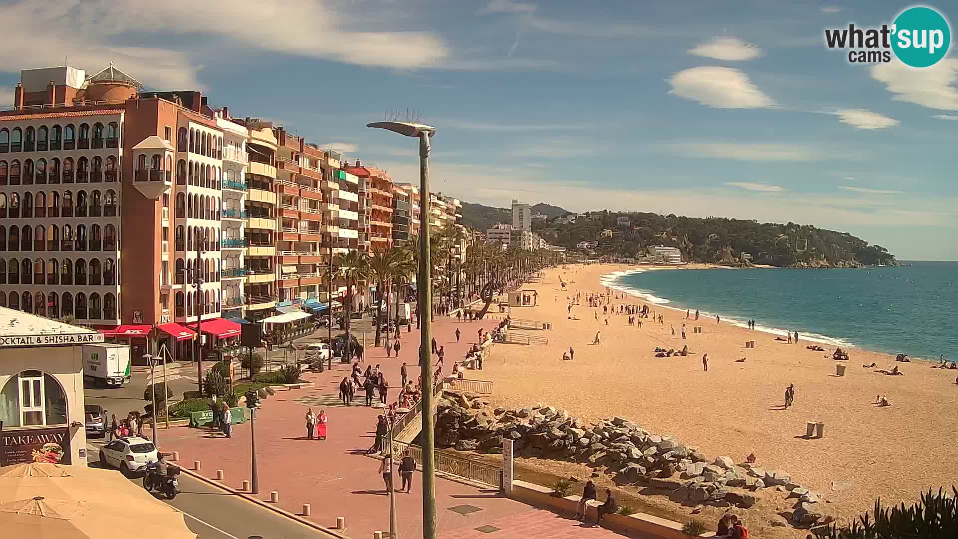 Webcam Lloret de Mar – Hauptstrand