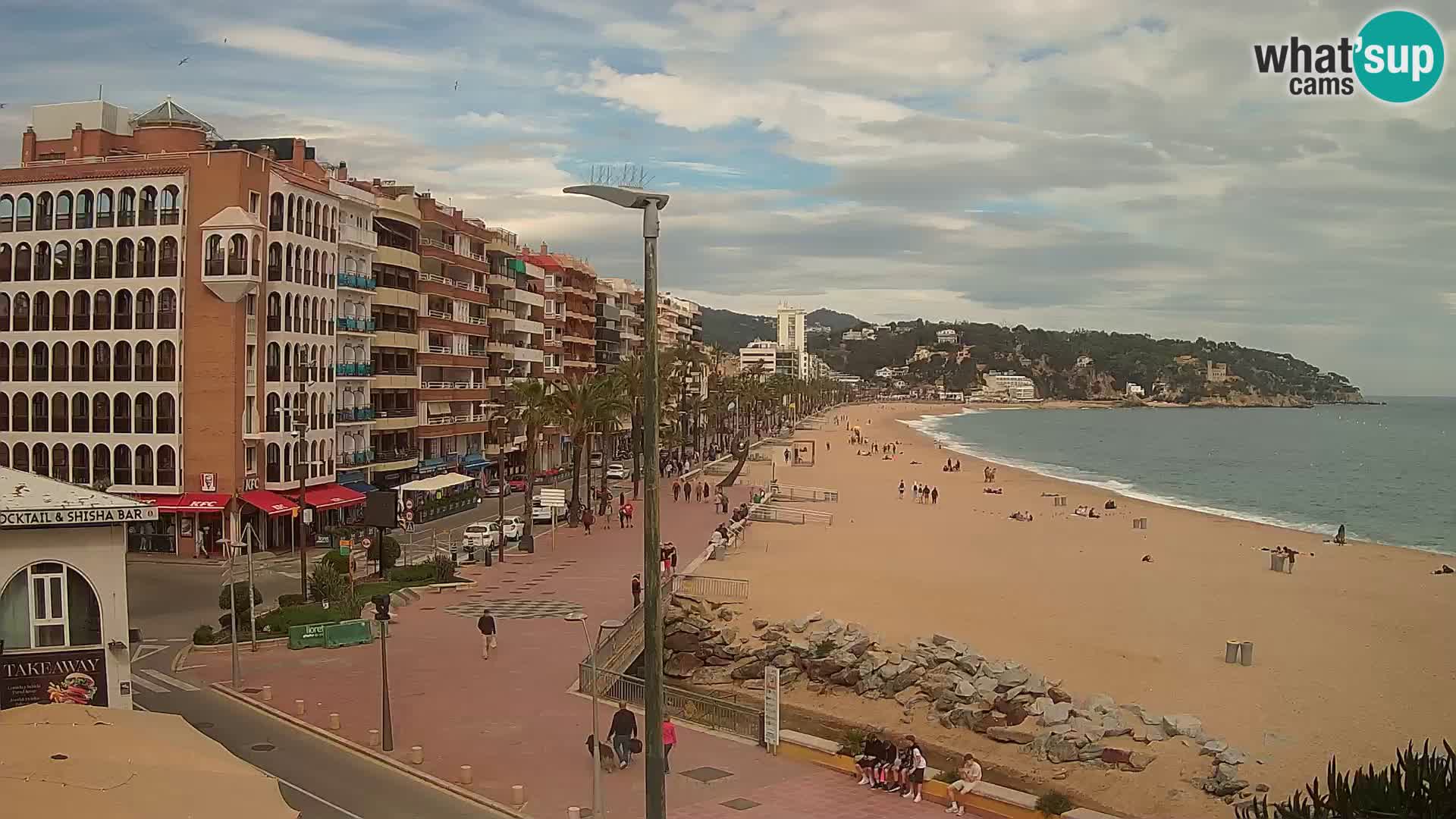 Webcam live Lloret de Mar – Hauptstrand