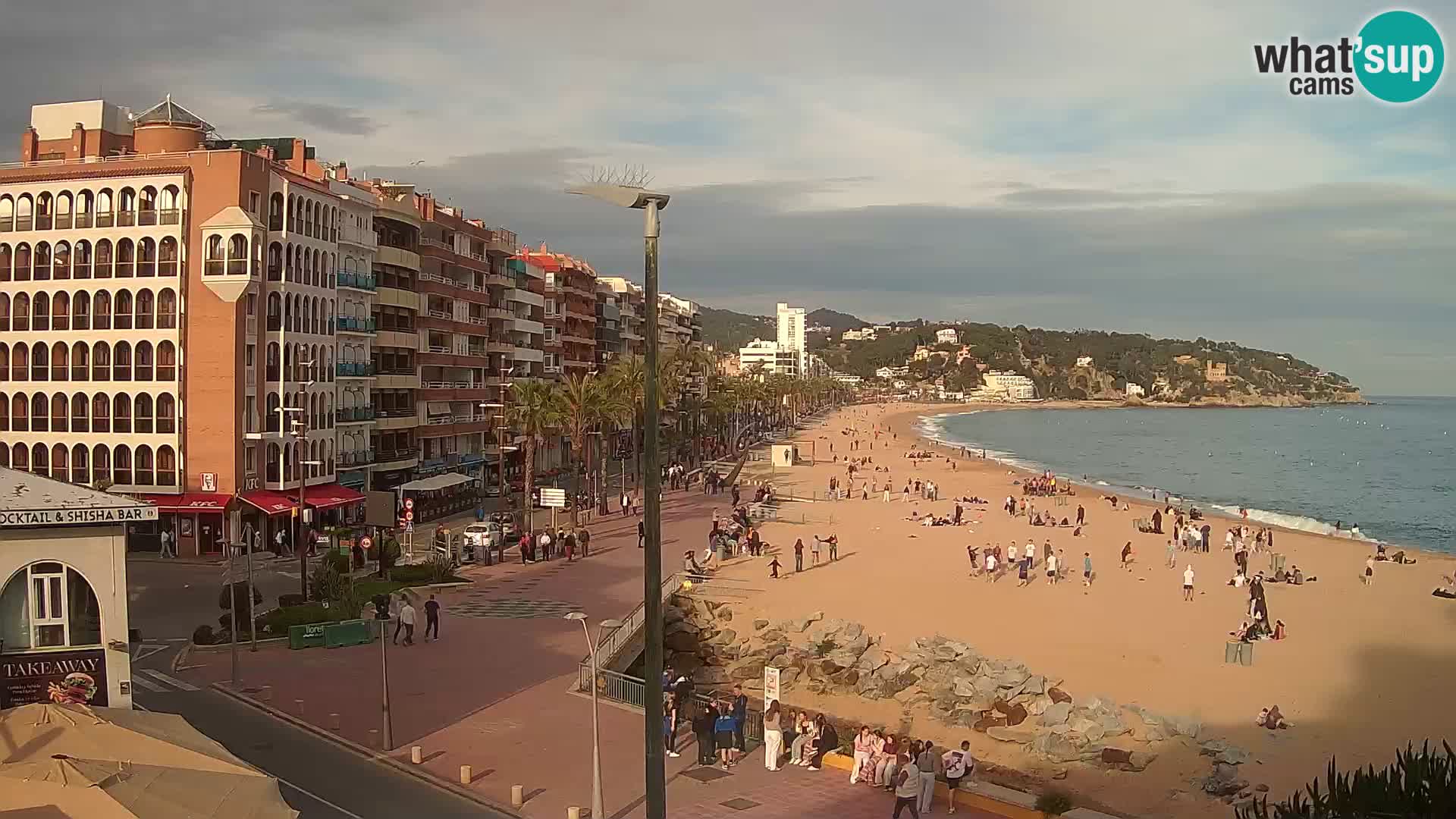 Webcam live Lloret de Mar – la spiaggia principale