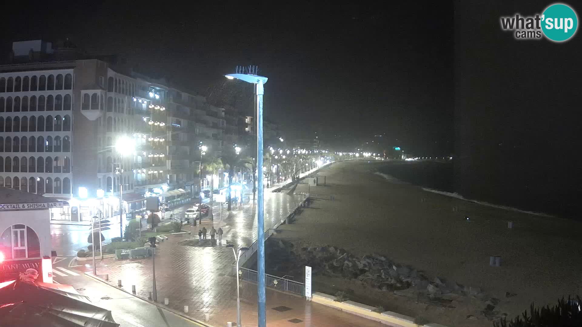Webcam Lloret de Mar – the main beach – – Costa Brava – Spain
